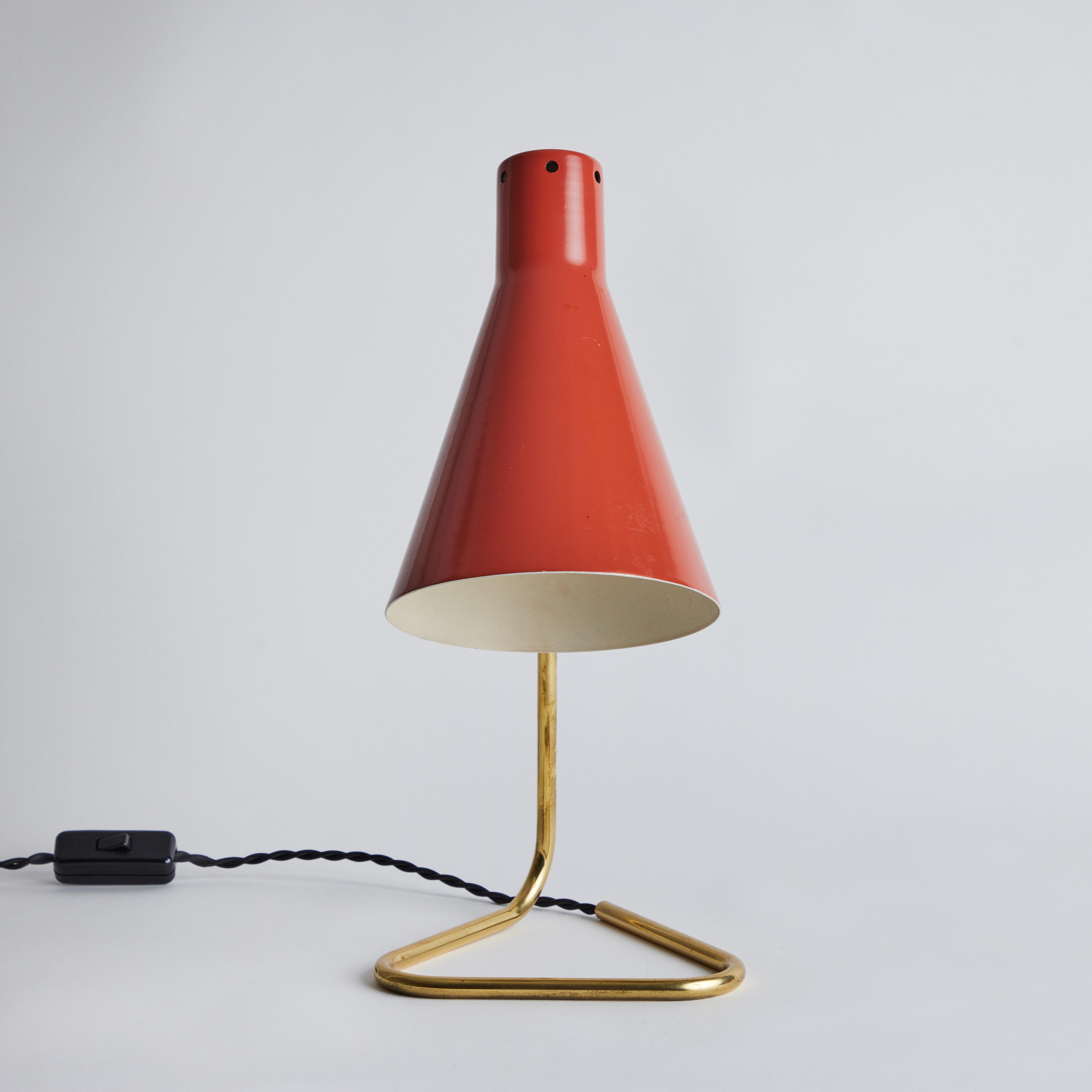 Large 1960s Giuseppe Ostuni Table Lamp for O-Luce For Sale 6