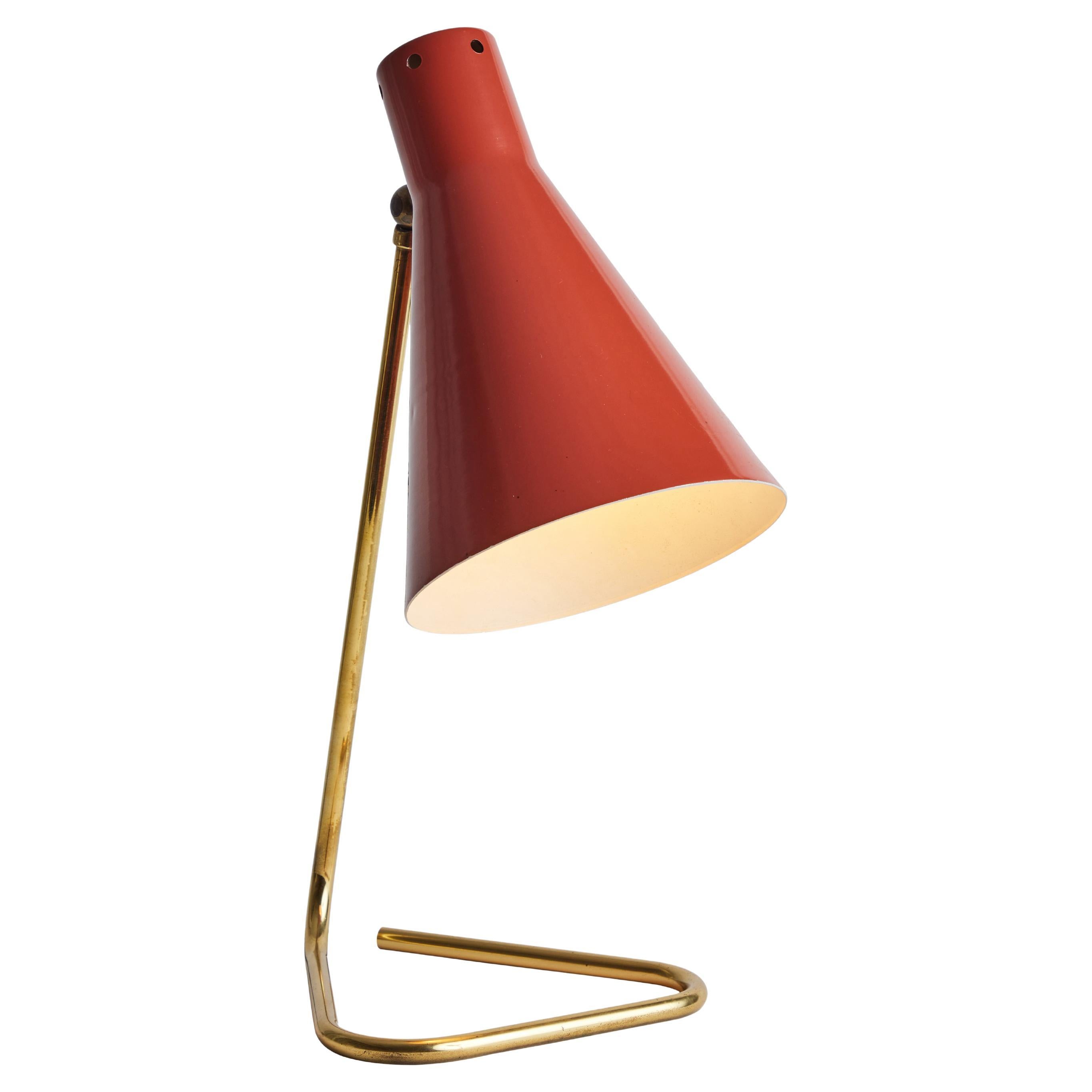 Large 1960s Giuseppe Ostuni Table Lamp for O-Luce