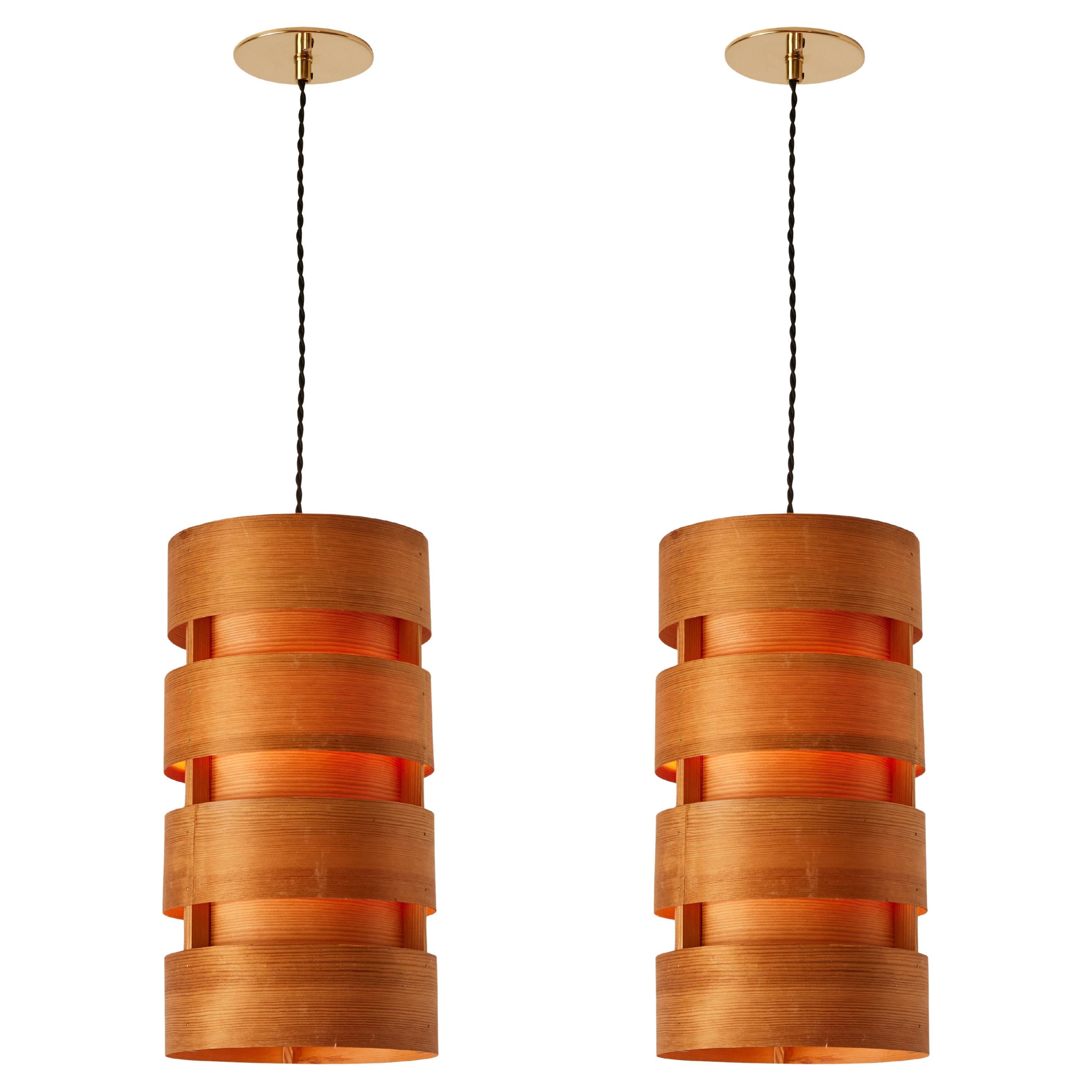 Large 1960s Hans-Agne Jakobsson Cylindrical Bentwood Pendant for AB  Ellysett For Sale at 1stDibs | hans-agne jakobsson pendant, vaarnii hans  pendant, bent wood light fixture