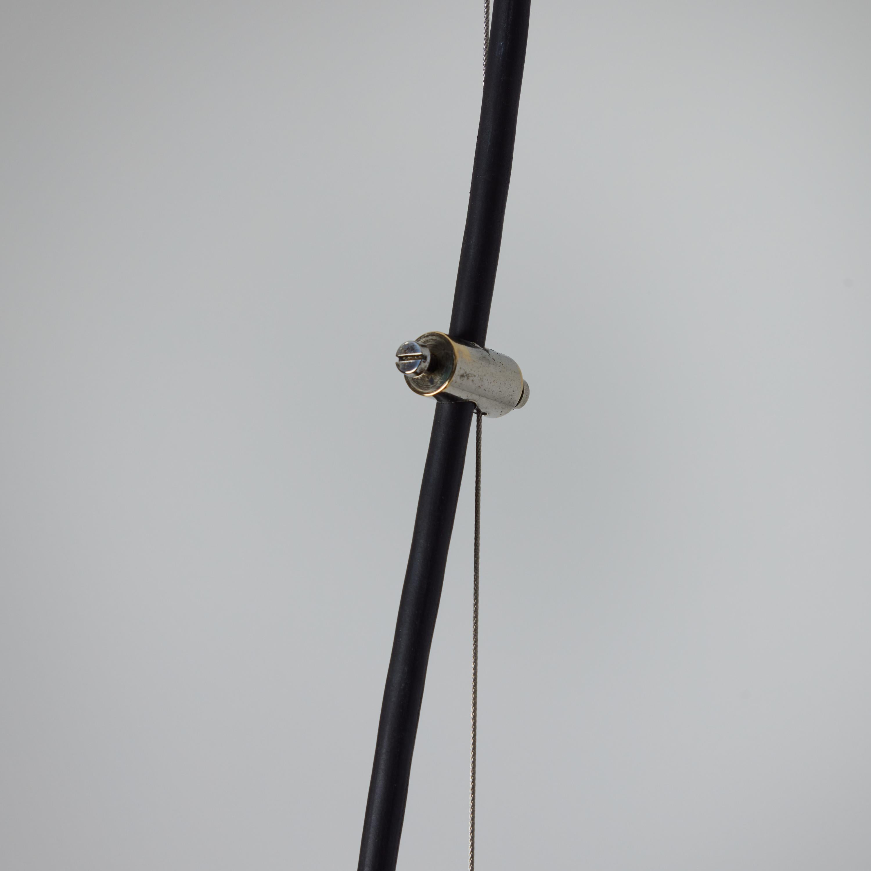 Milieu du XXe siècle Grand pendentif en métal et verre pressé Ignazio Gardella des années 1960 pour Azucena en vente