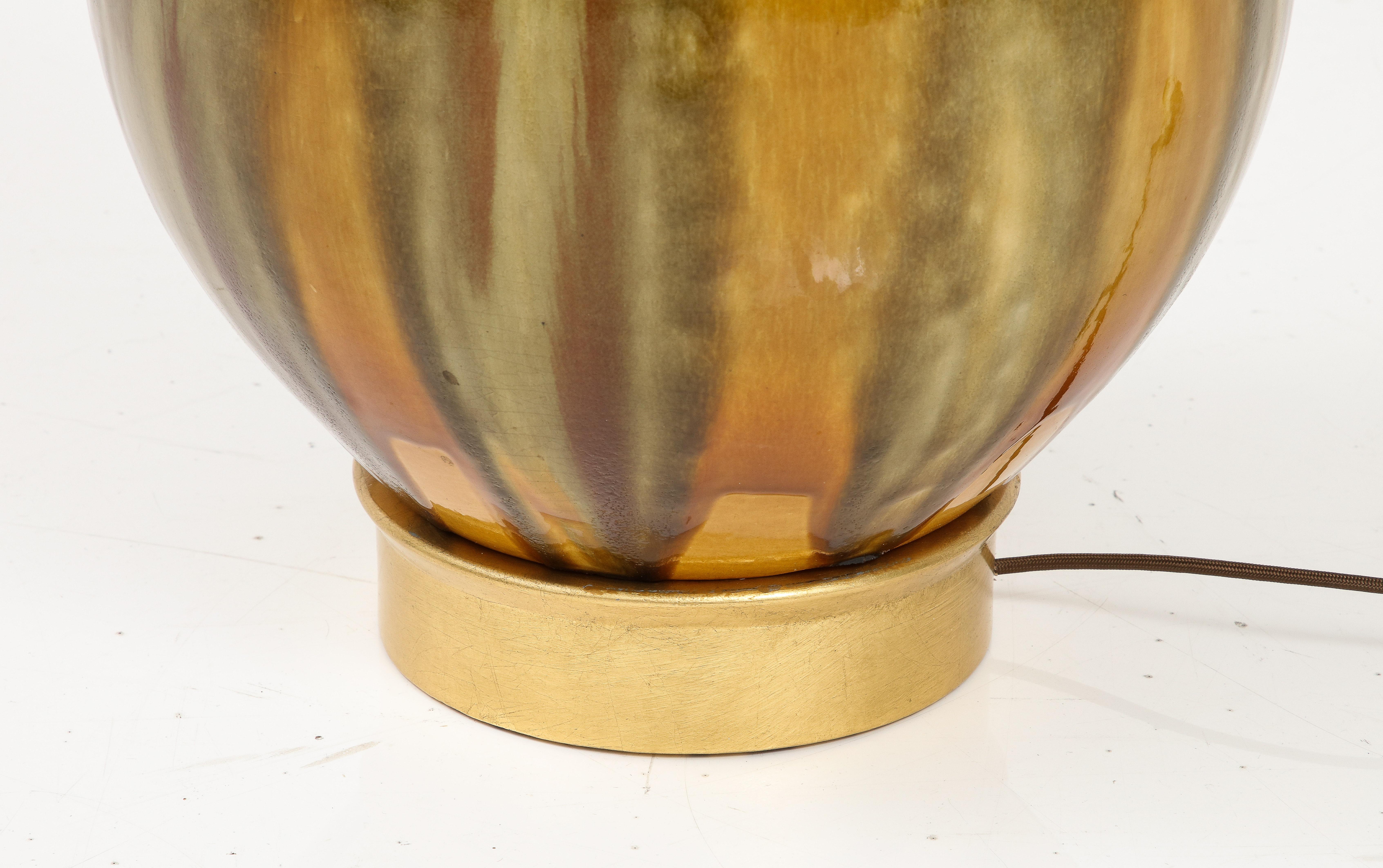 Grande lampada in ceramica italiana degli anni '60 in vendita 1