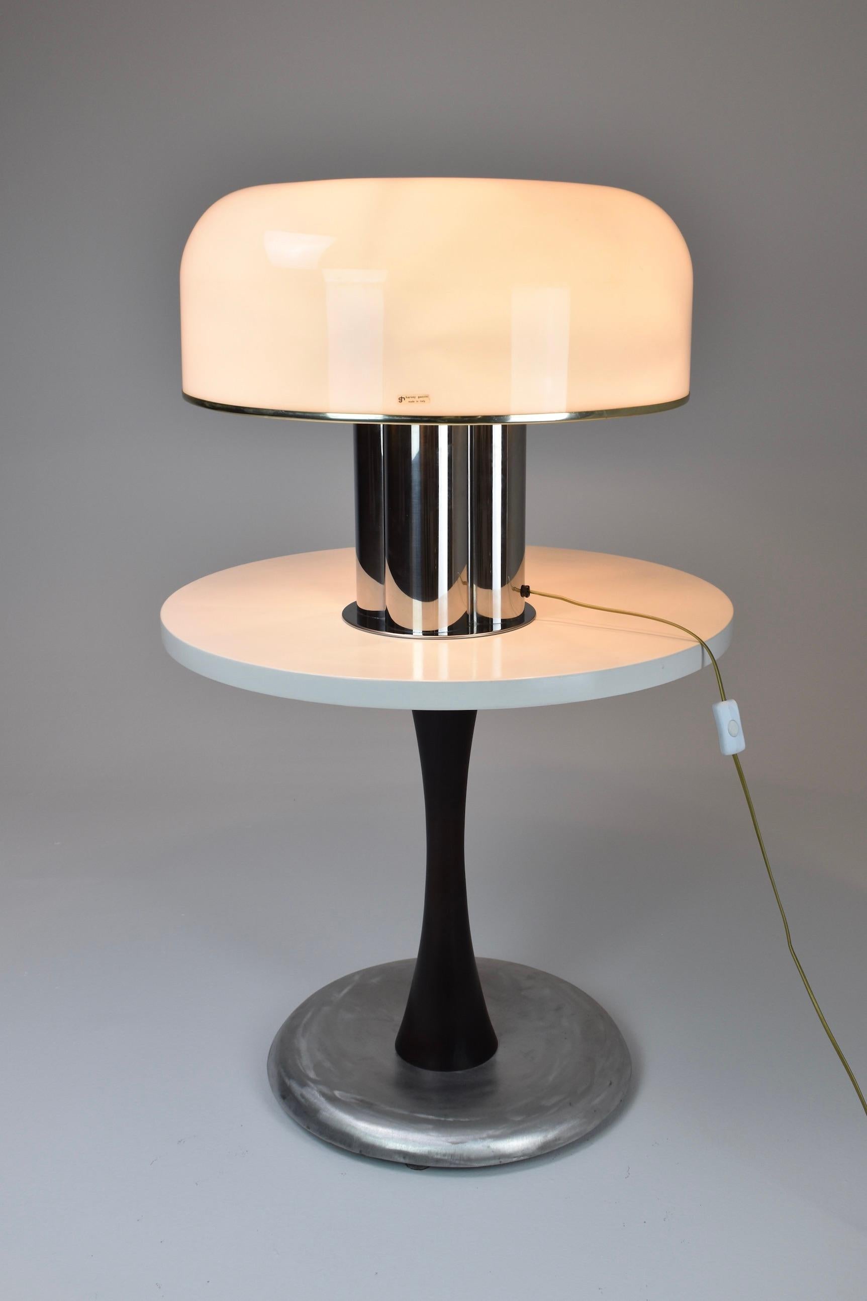 Large 1960's Italian Harvery Guzzini Table Lamp 11