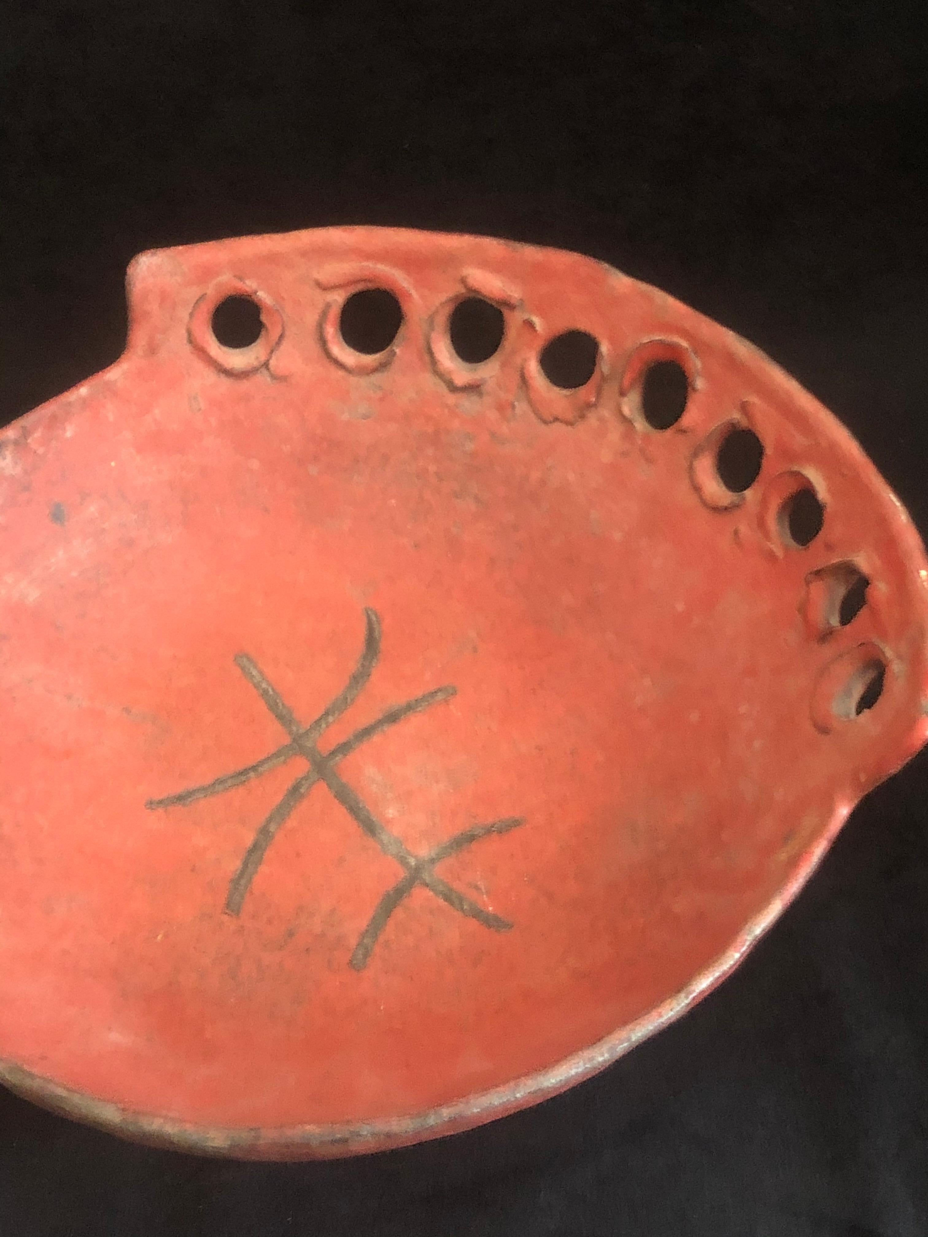 Large 1960s Italian Studio Pottery Bowl By Marcello Fantoni 1