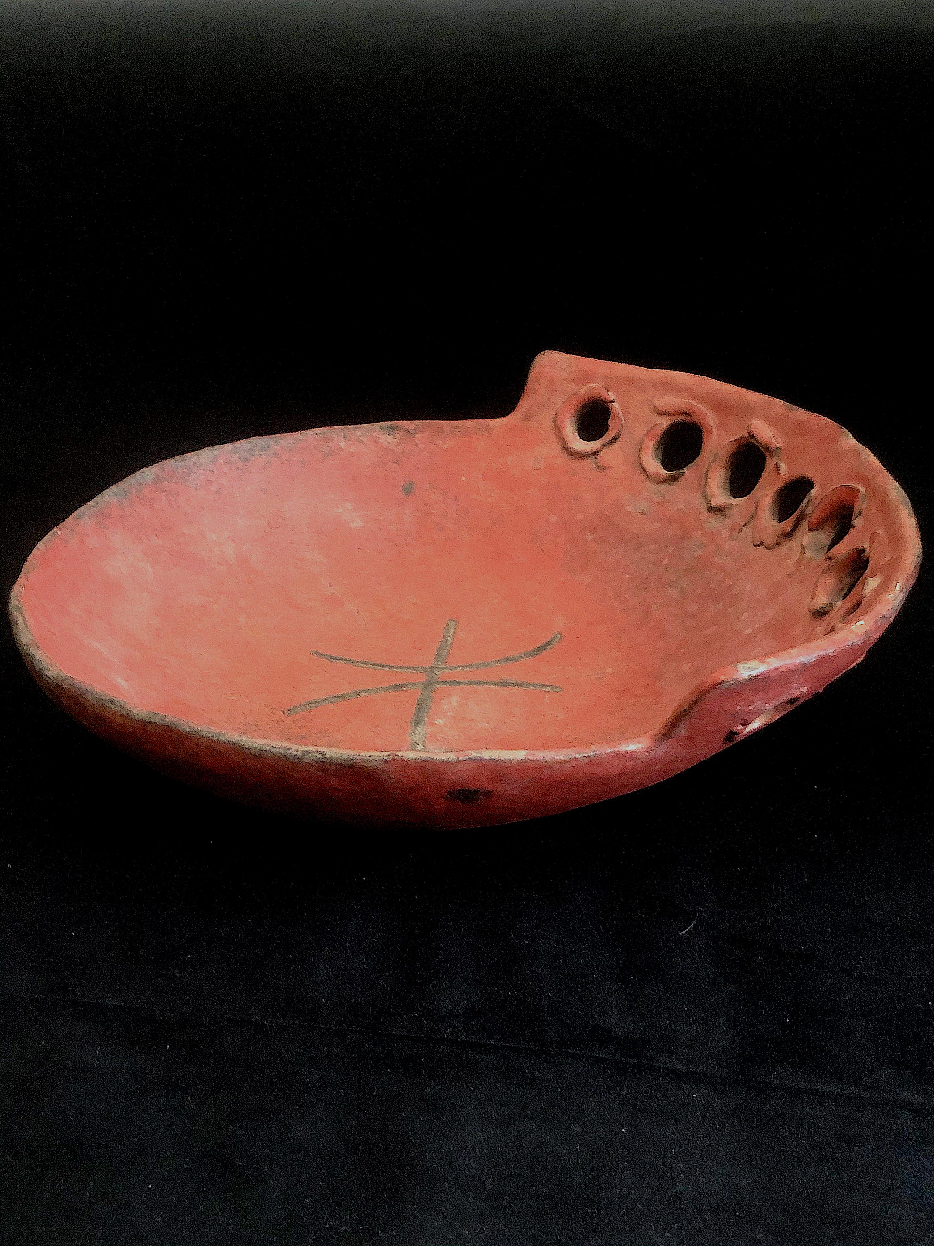 Large 1960s Italian Studio Pottery Bowl By Marcello Fantoni 3