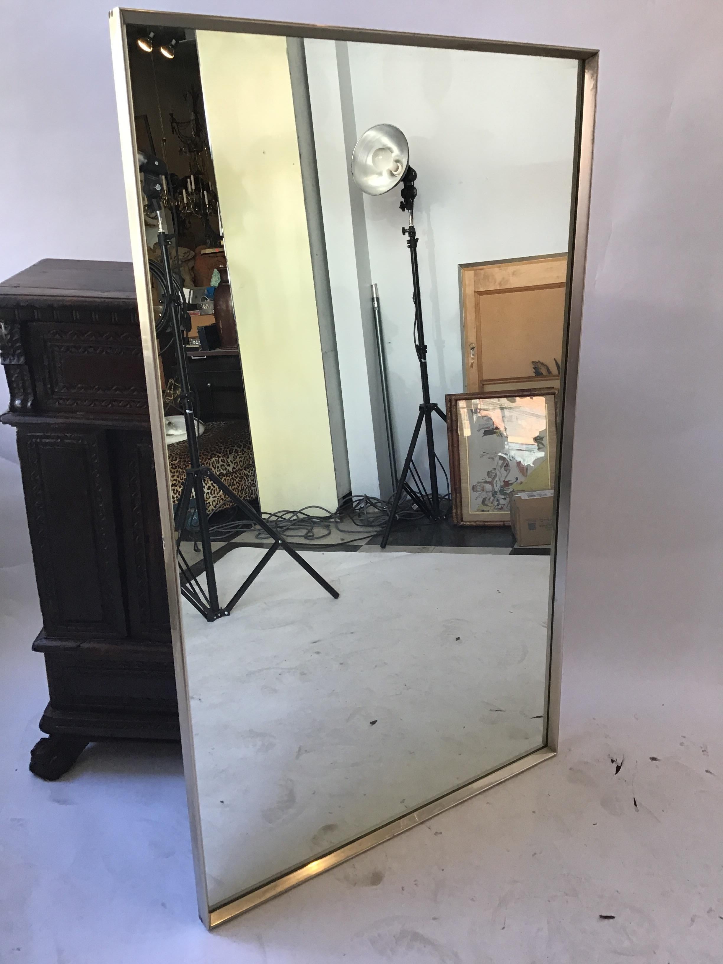 Large 1960s John Stuart Mirror In Fair Condition In Tarrytown, NY