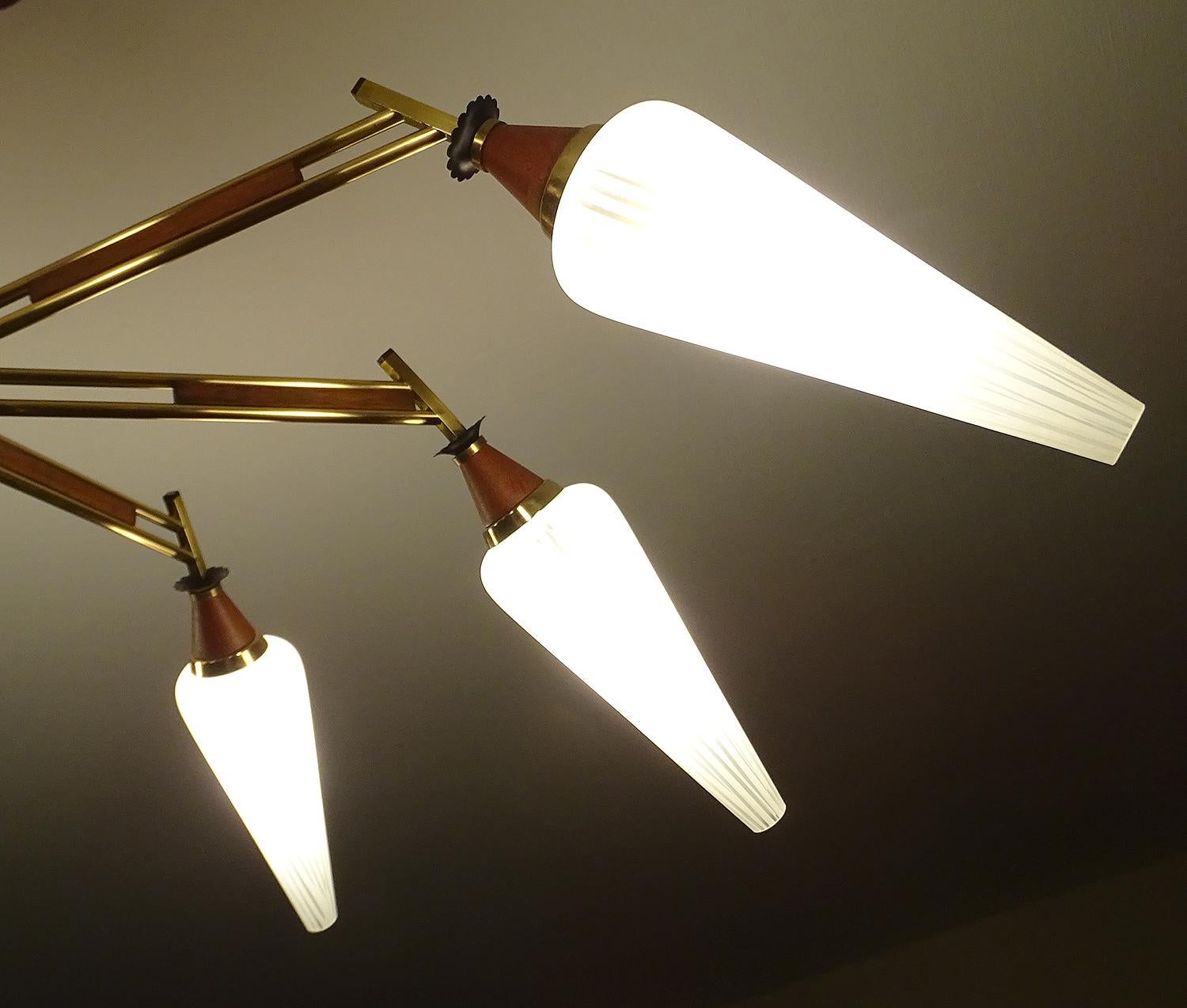 1960s Scandinavian Modern Pendant Light For Sale 9