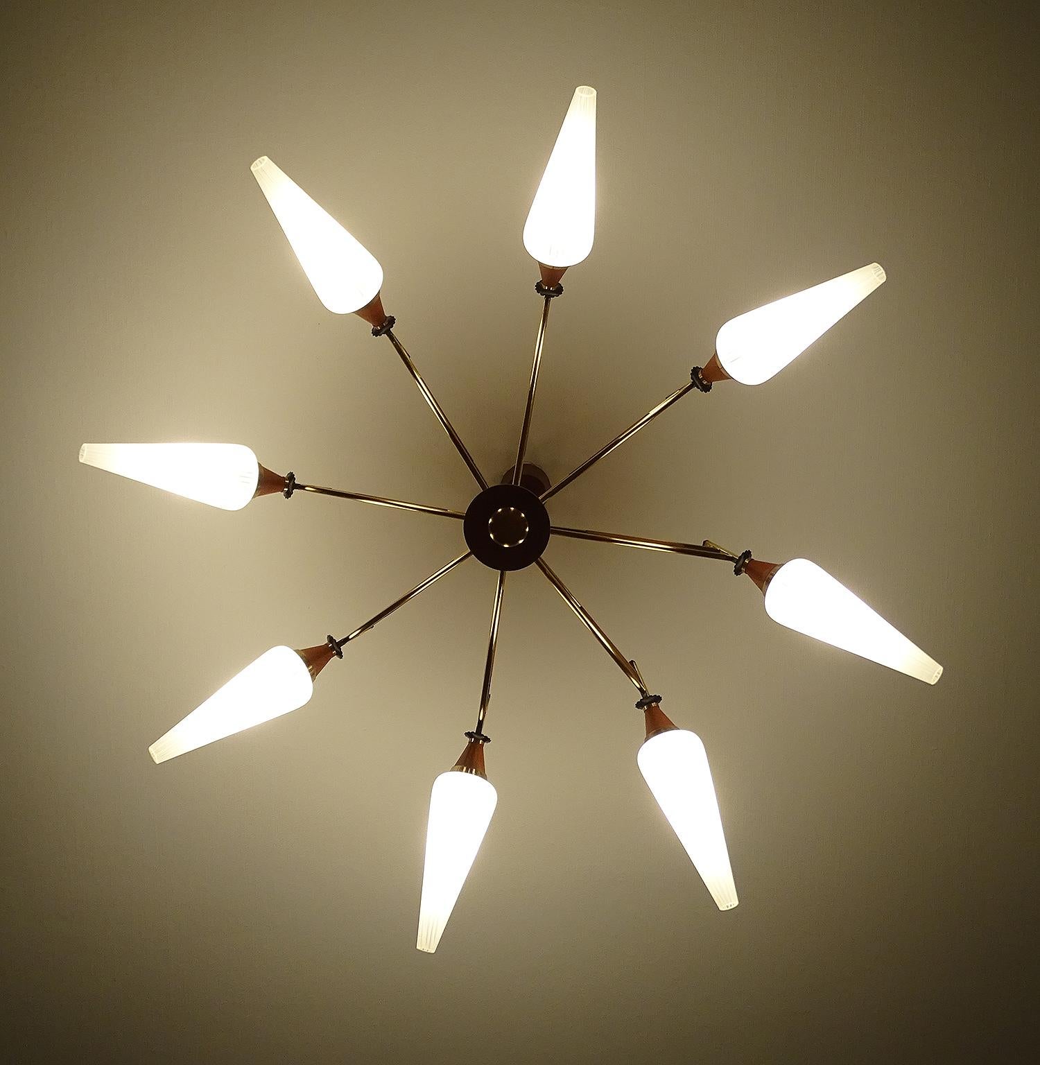 1960s Scandinavian Modern Pendant Light For Sale 2