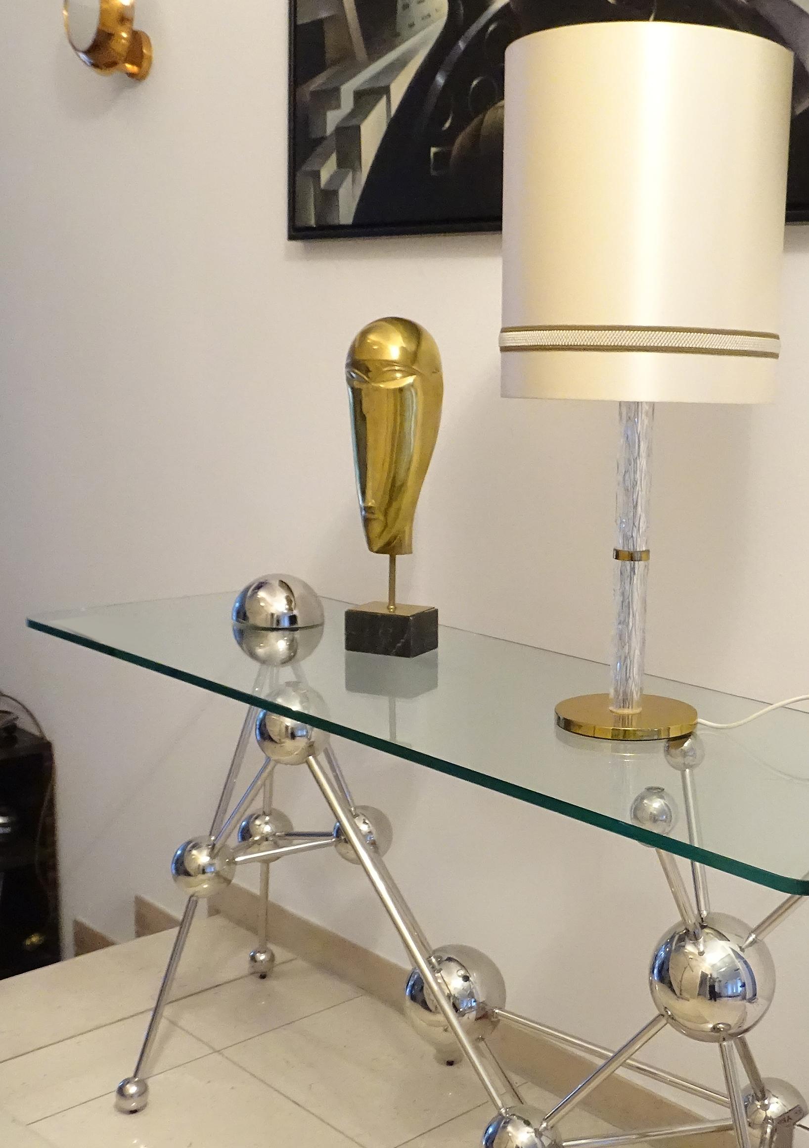 Mid-Century Modern 1960s XXL Kaiser Table Lamp For Sale