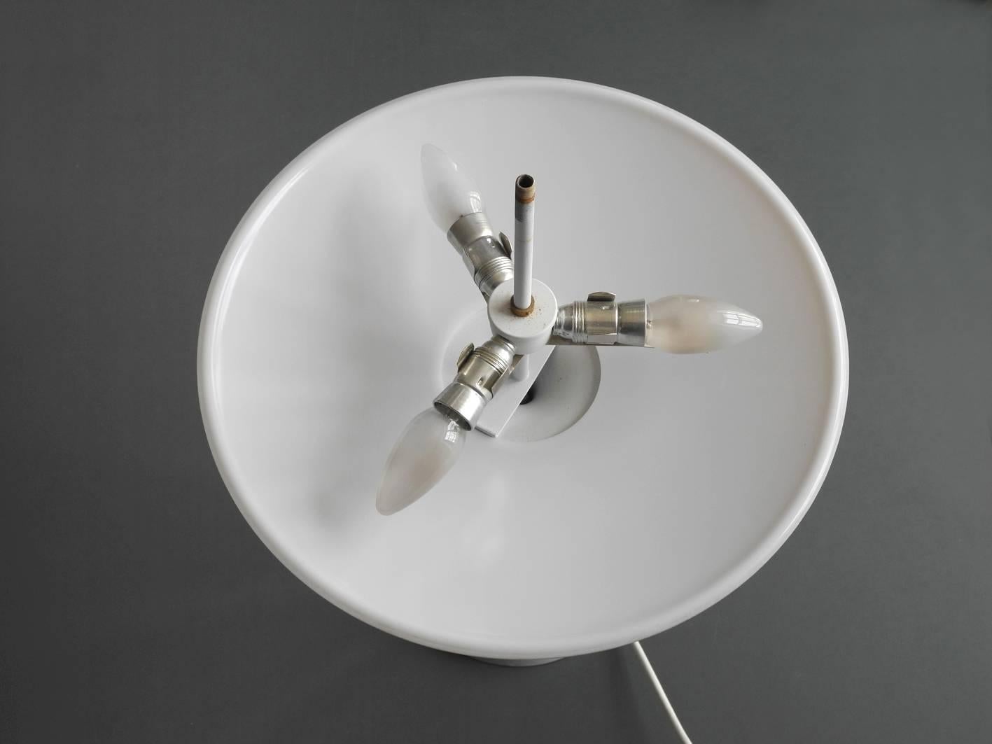 Grande lampe de table Pop Art Space Age des années 1960 par Temde / Made in Switzerland 2