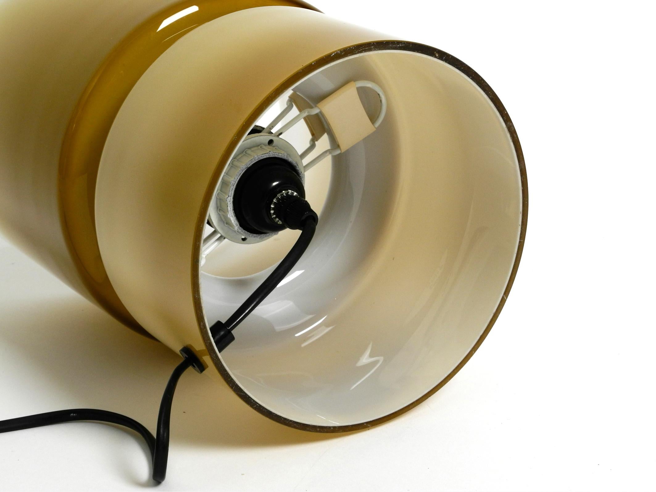 Große runde italienische Murano-Tischlampe aus den 1960er Jahren von V. Nason & Co im Angebot 7