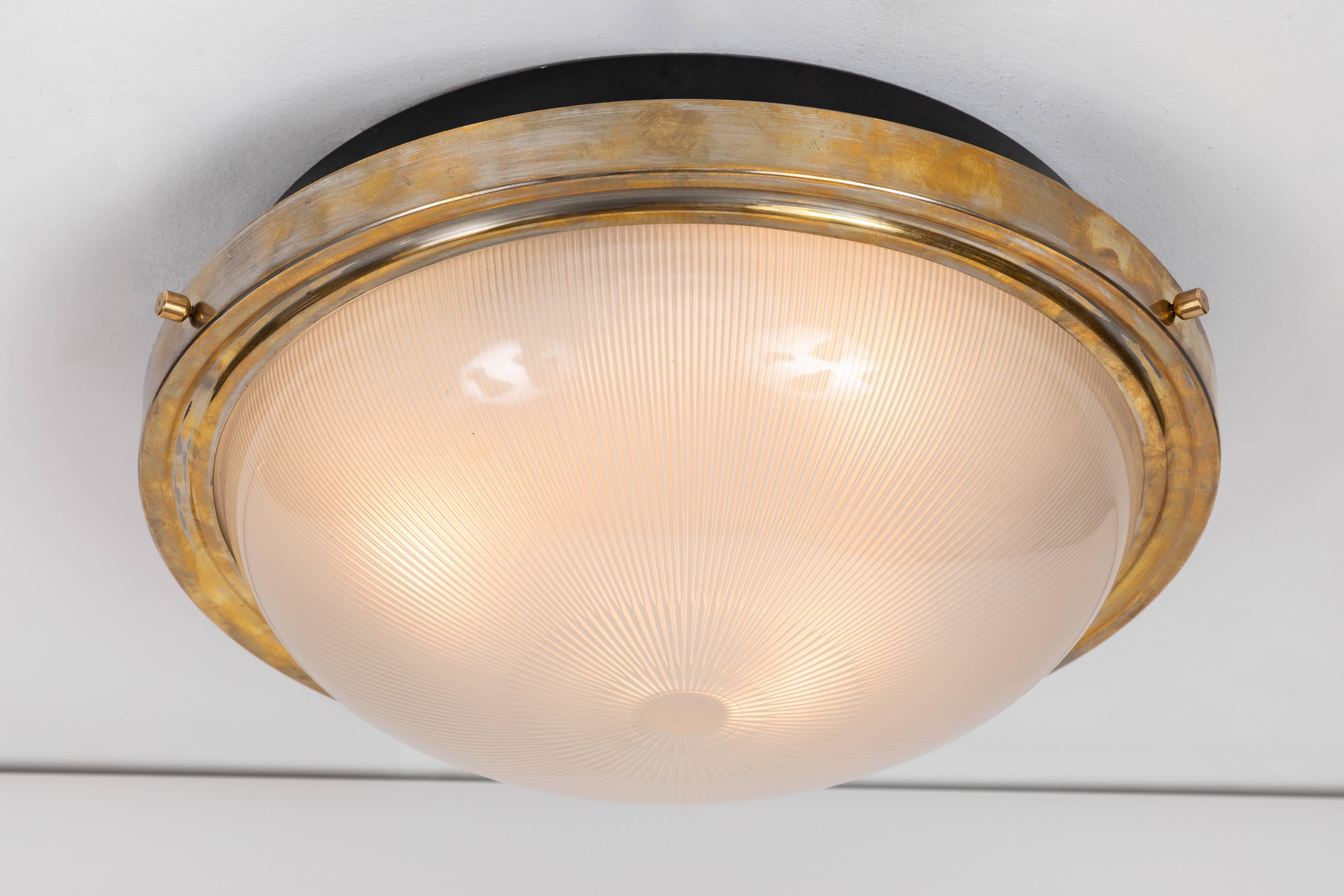 Mid-Century Modern Large 1960s Sergio Mazza Wall or Ceiling Light for Artemide