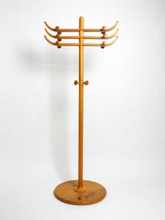 Grand porte-manteaux en bois de hêtre massif des années 1960 par Aksel Kjersgaard pour Odder Mobler