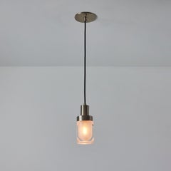 Gran lámpara colgante con difusor facetado Stilnovo de los años 60