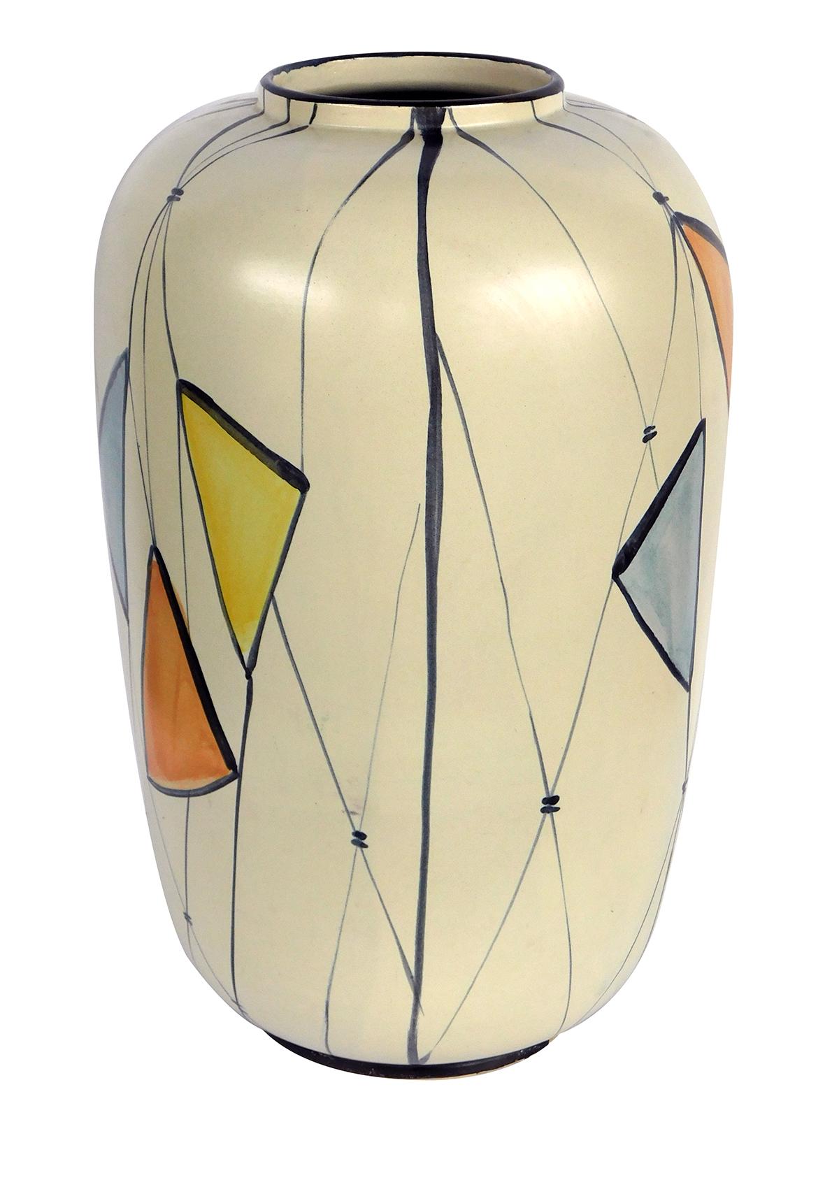 Mid-20th Century Large 1960's Vase by Bodo Mans for Bay Keramik