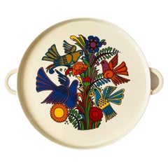 Large 1960s Villeroy and Boch Acapulco Serving Tray