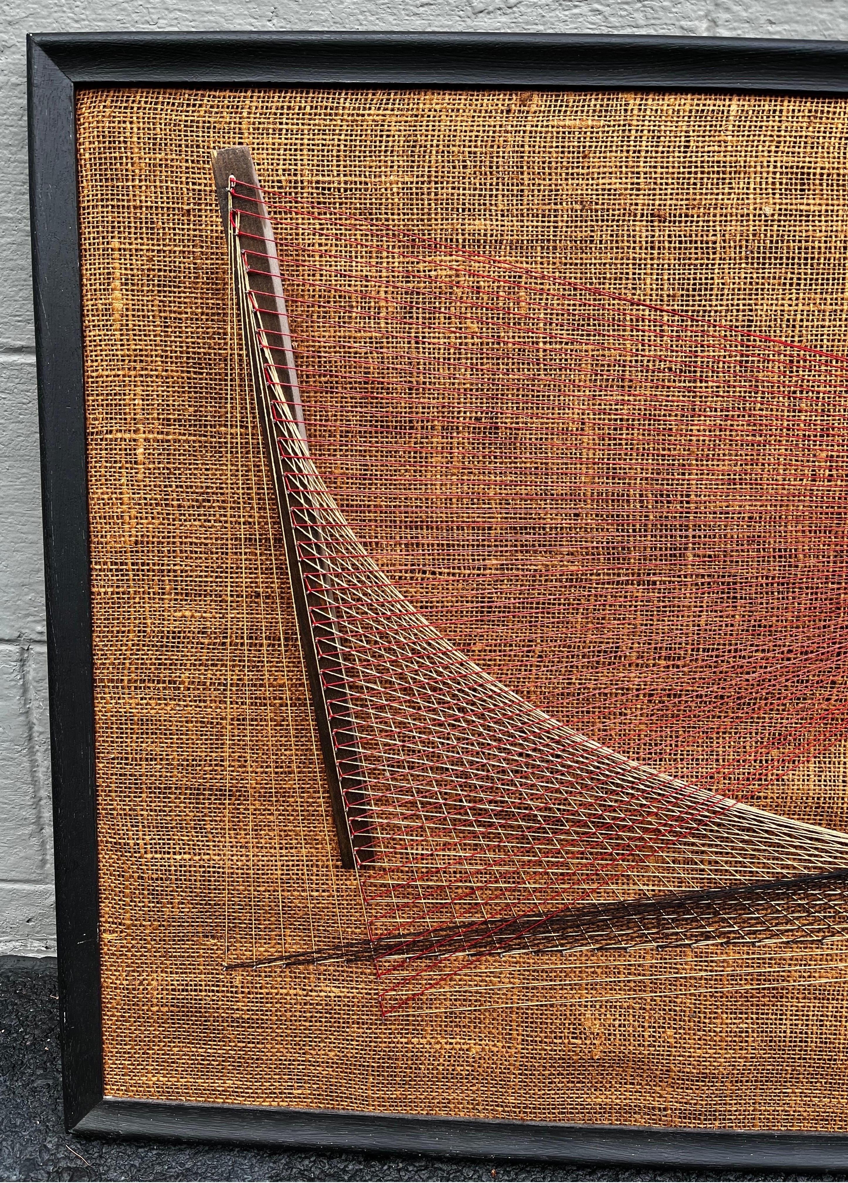 string wall art