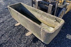 Large 1970s Concrete Garden Planter Water Trough 2m Long