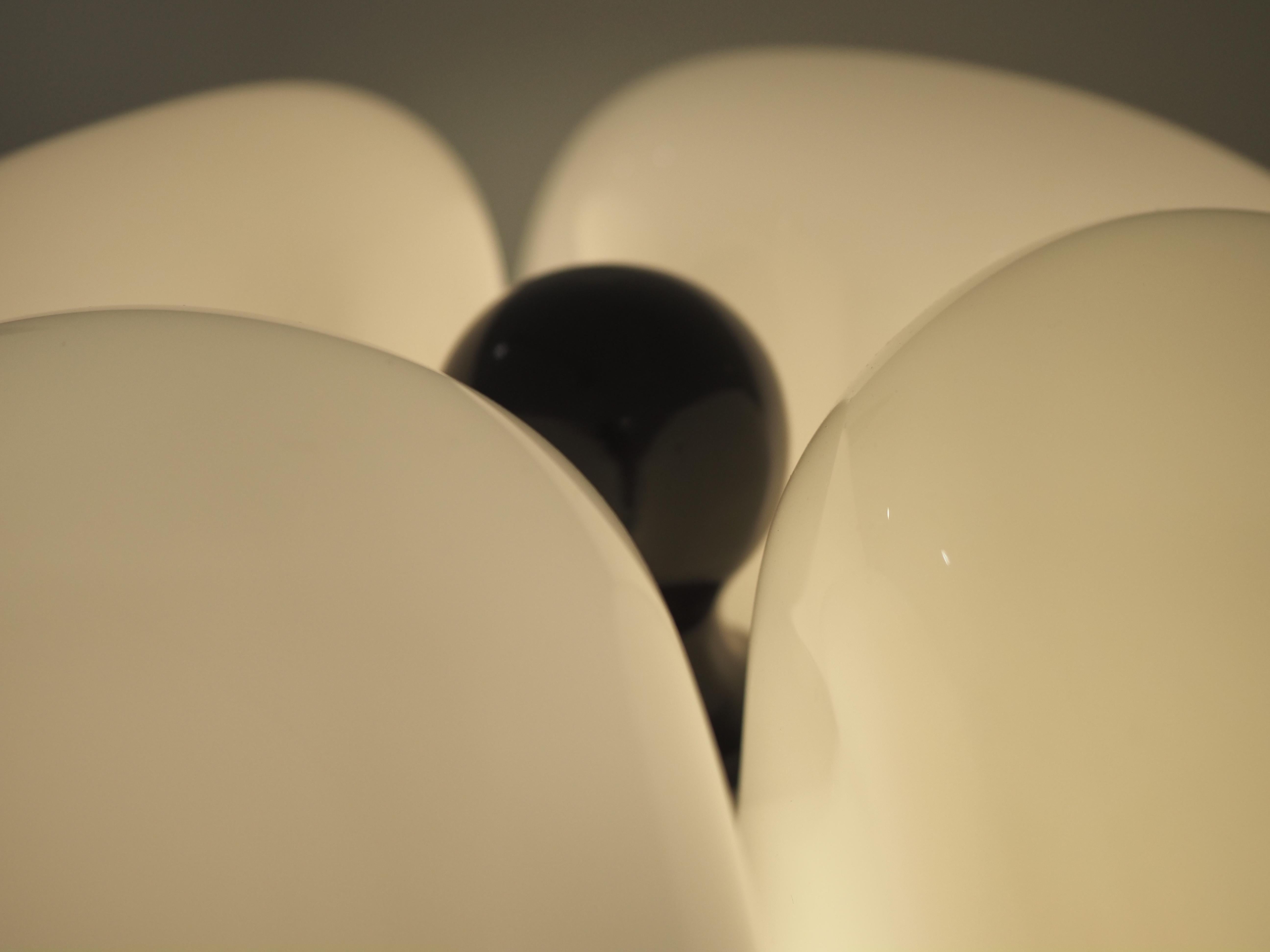 Italian Large 1970's Gae Aulenti Pipistrello model 620