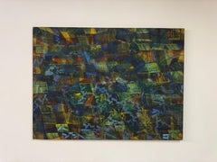 Large 1970s Italian Abstract Painting