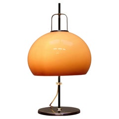 Large 1970s Italian Space Age Lucerna Table Lamp by Luigi Massoni for Guzzini