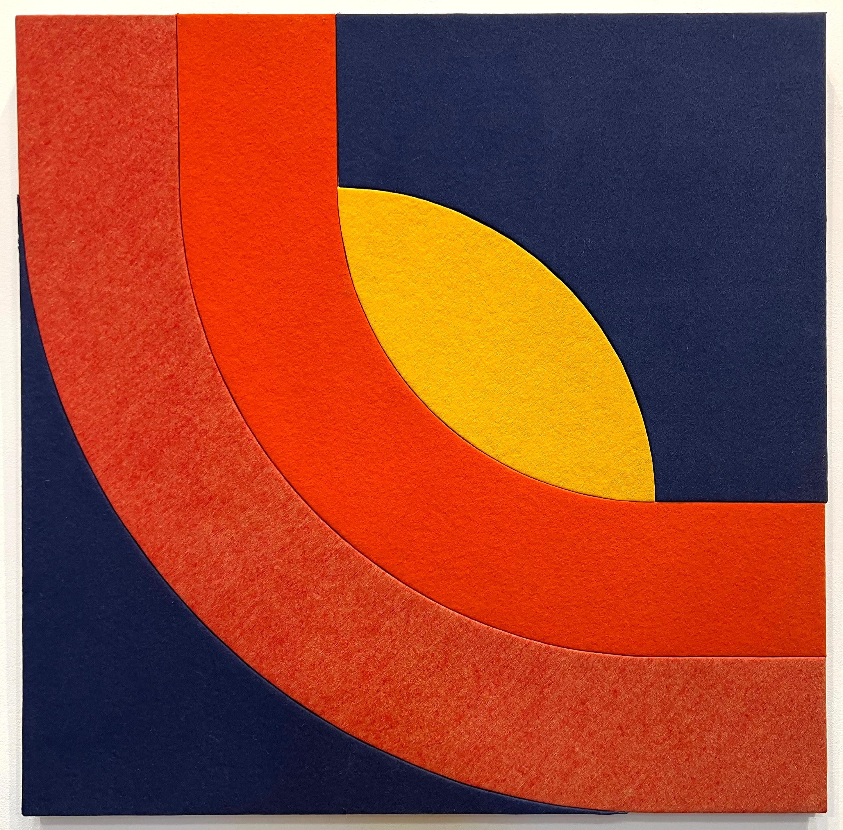 Großes Wandbehang aus Textilkunst, Mod Op Art, 1970er Jahre, signiert Fabregas '74 im Angebot 3