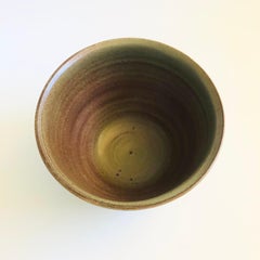 Large 1970s Nude Studio Pottery Bowl
