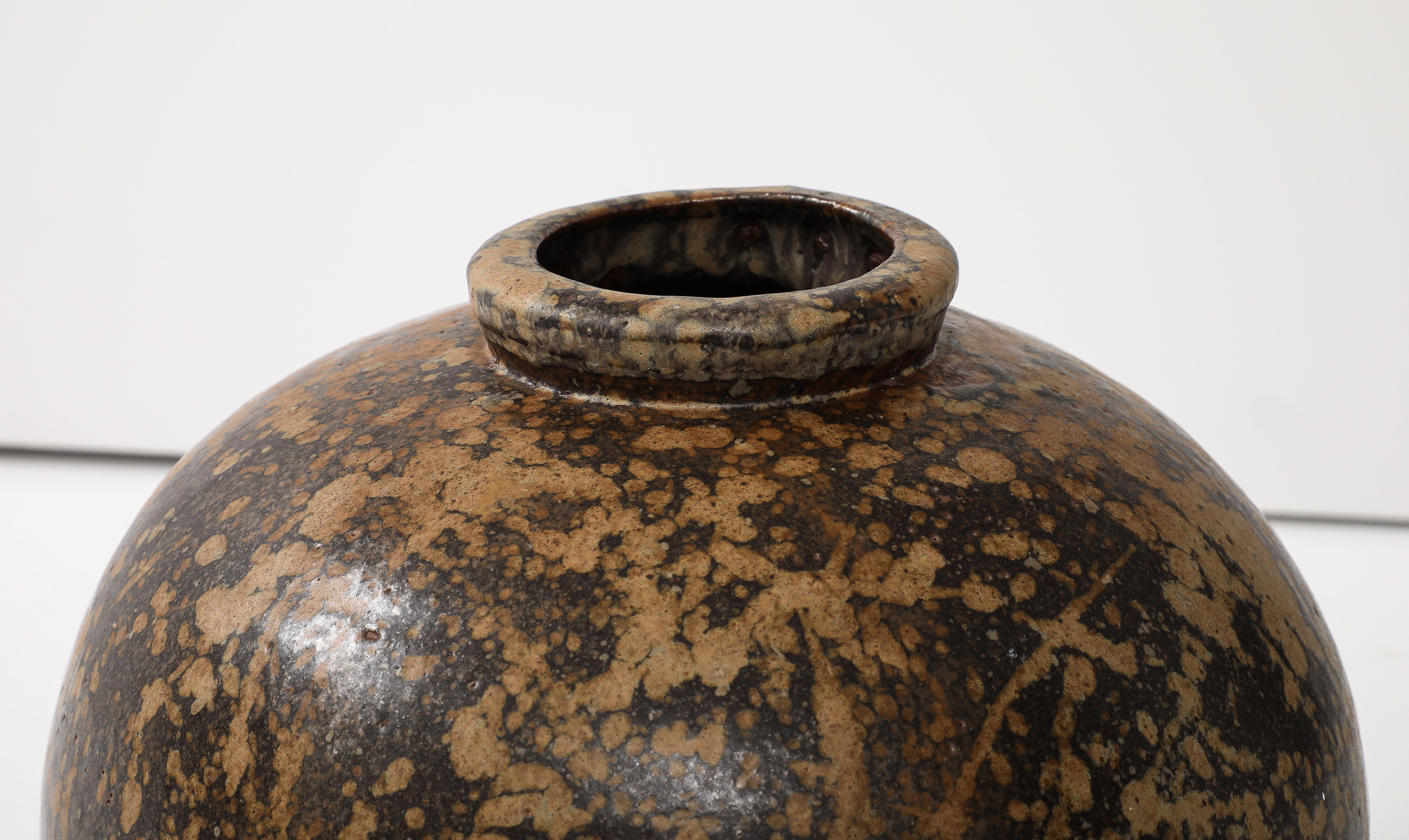 Large 1970's Pottery Vase By Judy Glasser 1