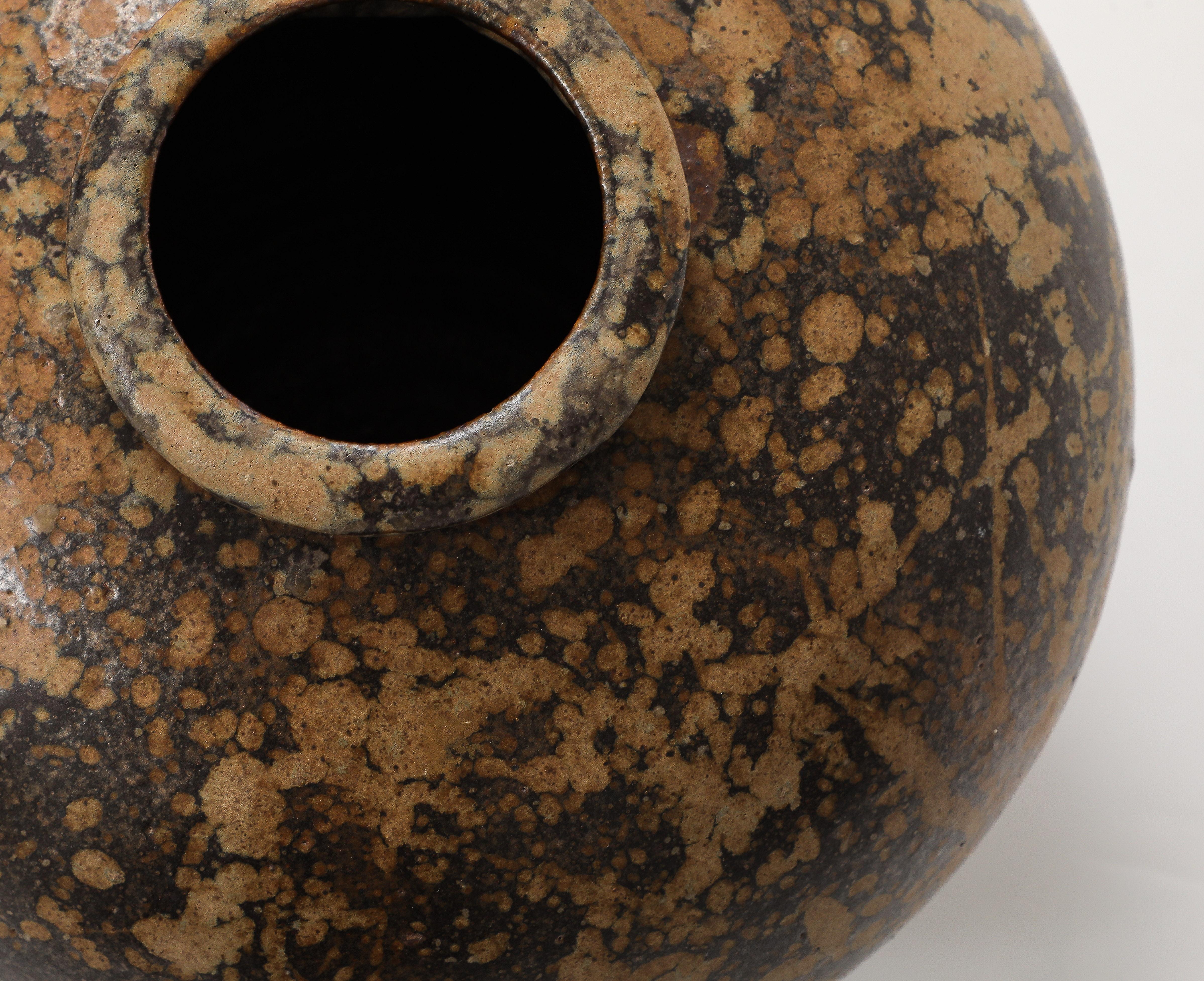 Large 1970's Pottery Vase By Judy Glasser 3