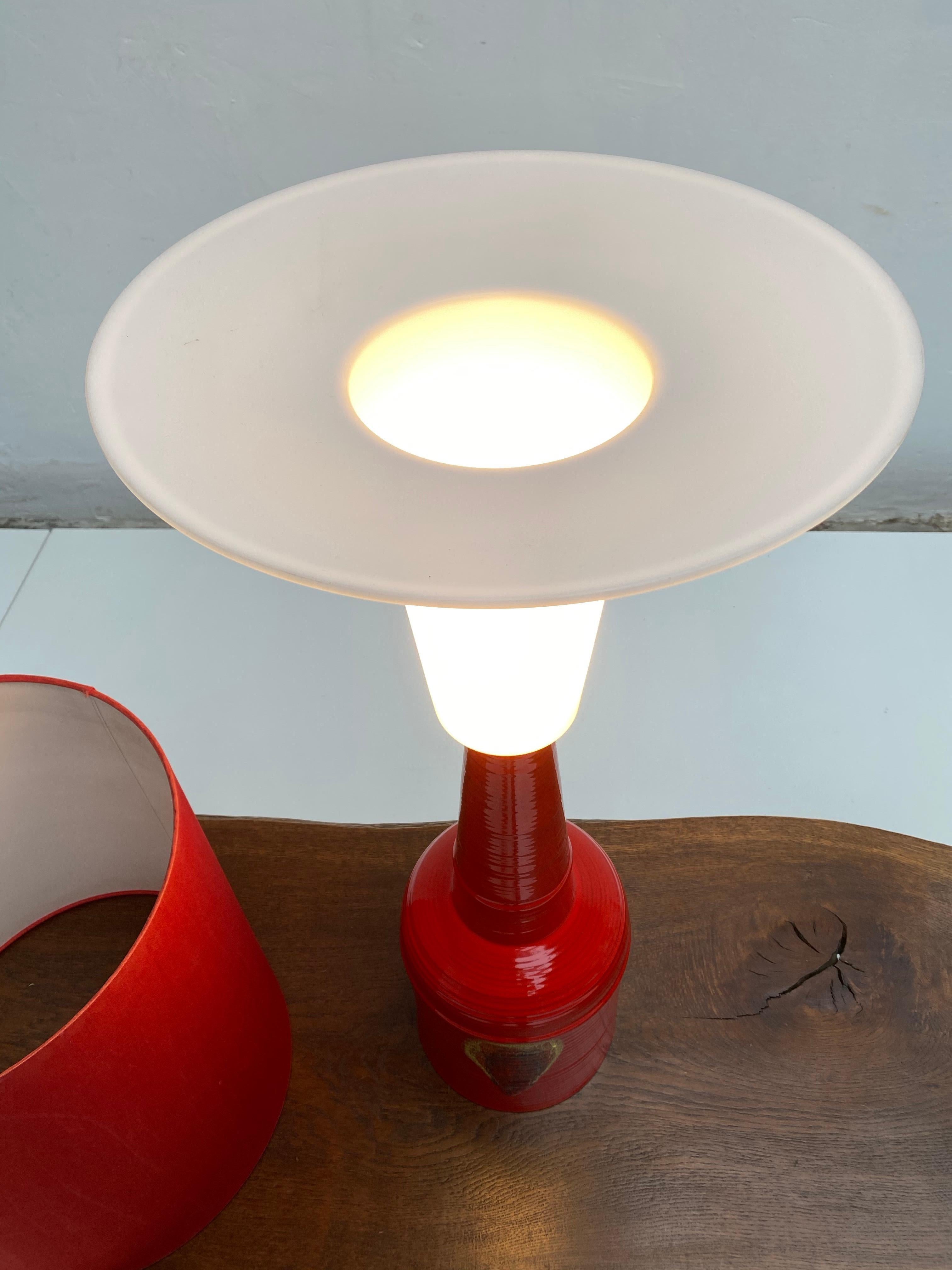Large 1970s Rosenthal Studio Line Ceramic Table Lamp by Bjorn Wiinblad, Denmark For Sale 3