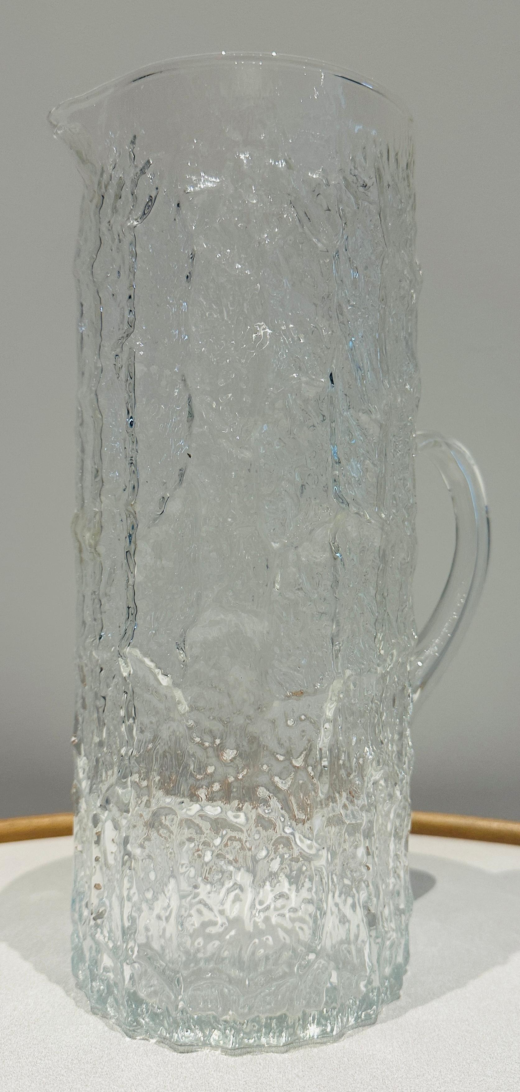 Large 1970s Scandinavian Textured 