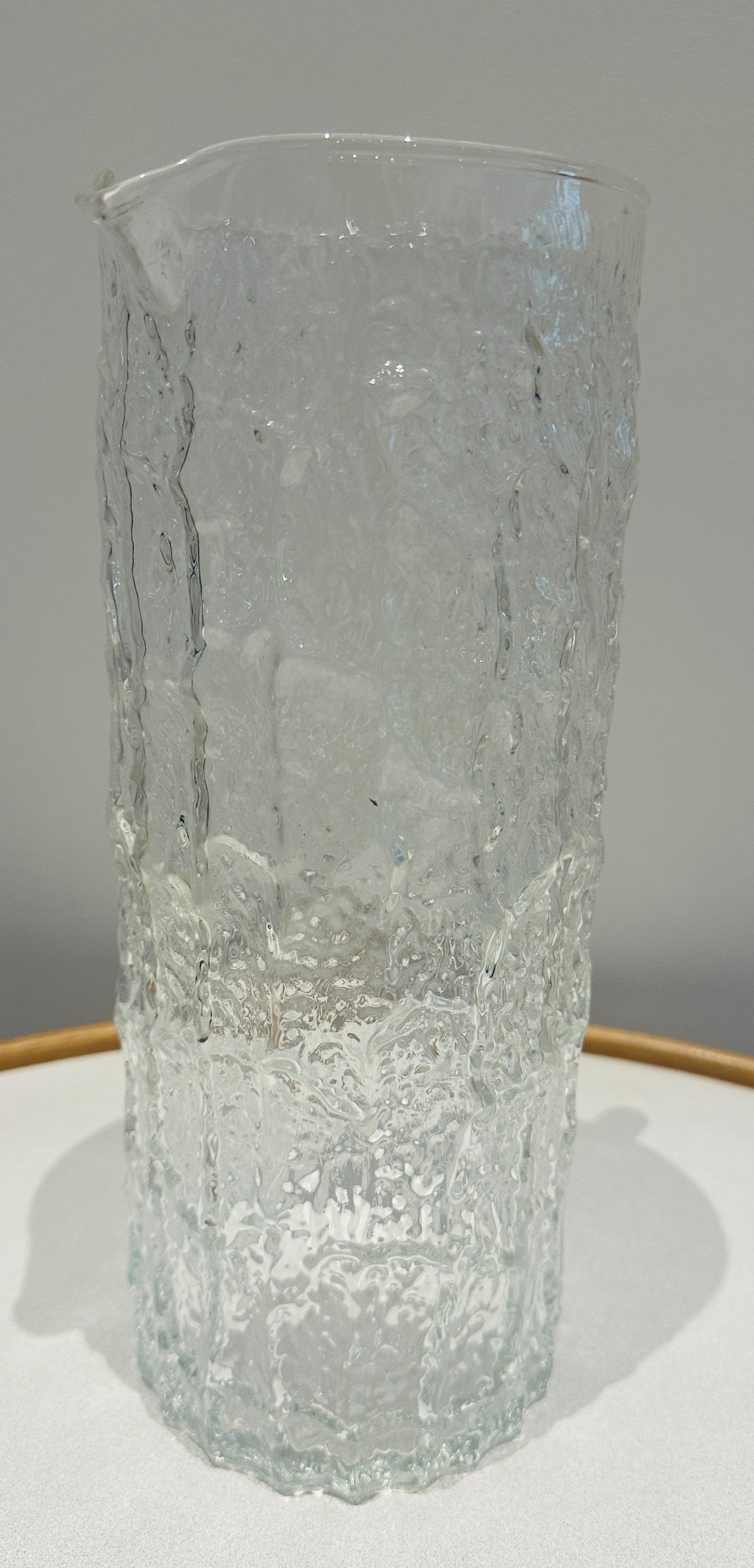 Large 1970s Scandinavian Textured 