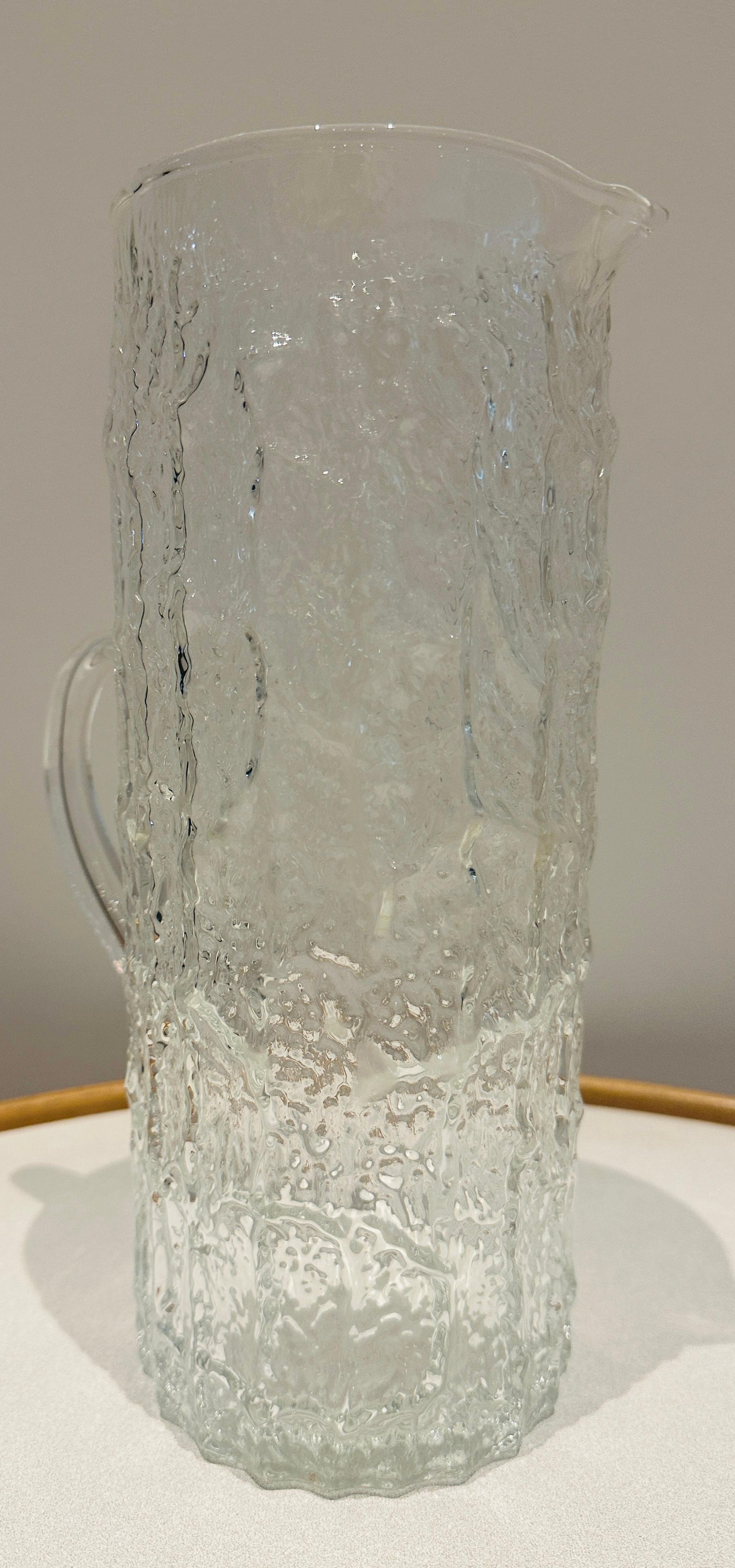 Large 1970s Scandinavian Textured 