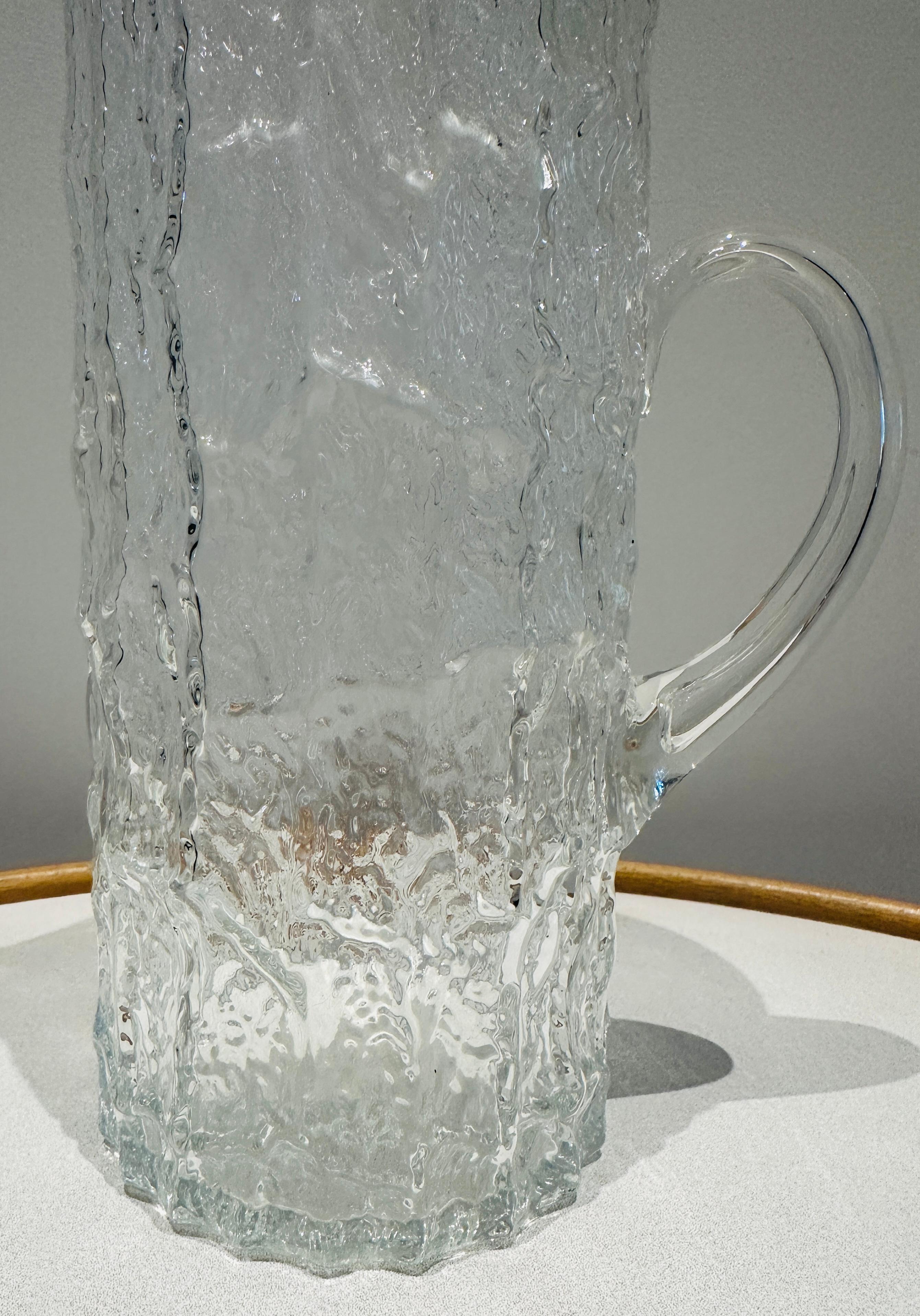 Large 1970s Scandinavian Textured 