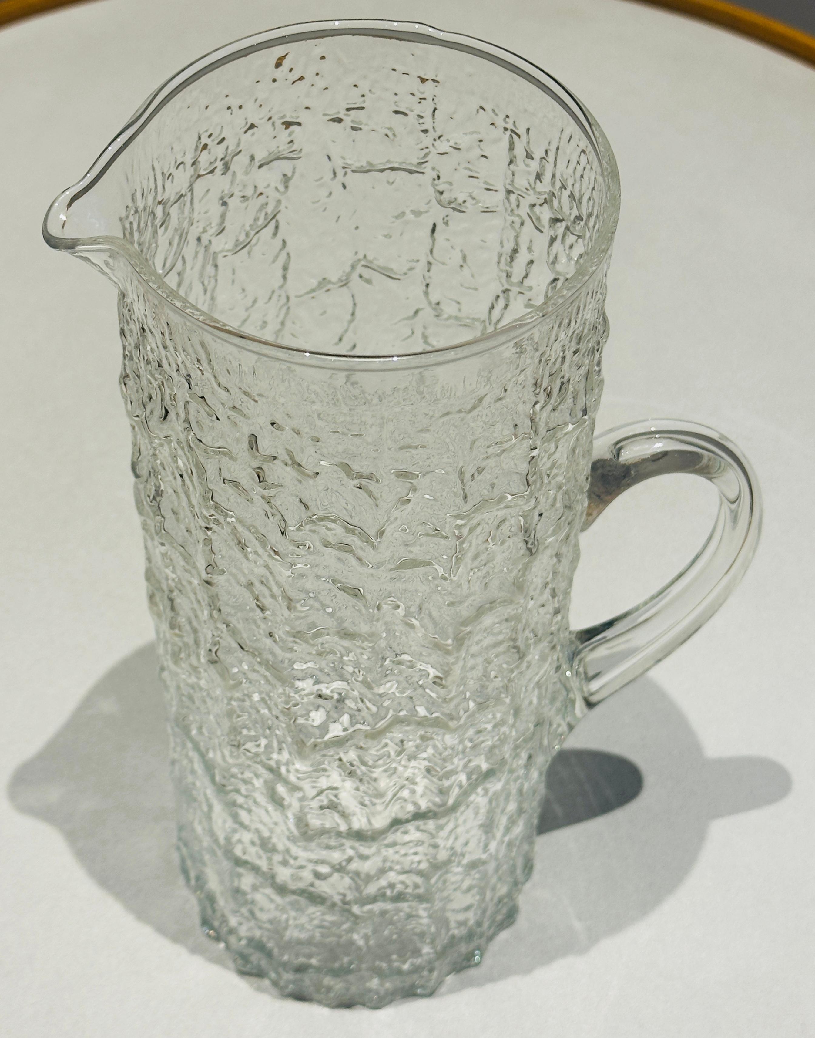 Mid-Century Modern Large 1970s Scandinavian Textured 