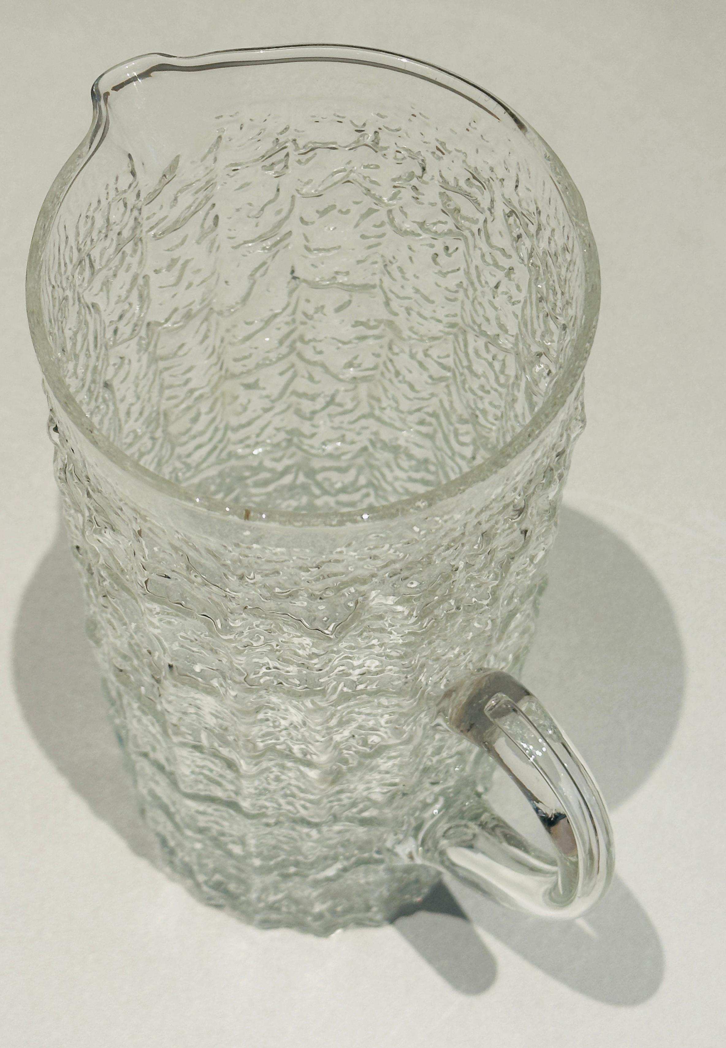 Large 1970s Scandinavian Textured 