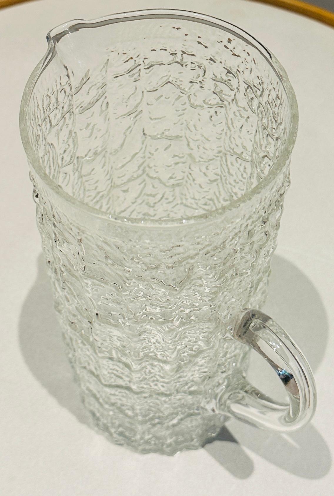 Large 1970s Scandinavian Textured 