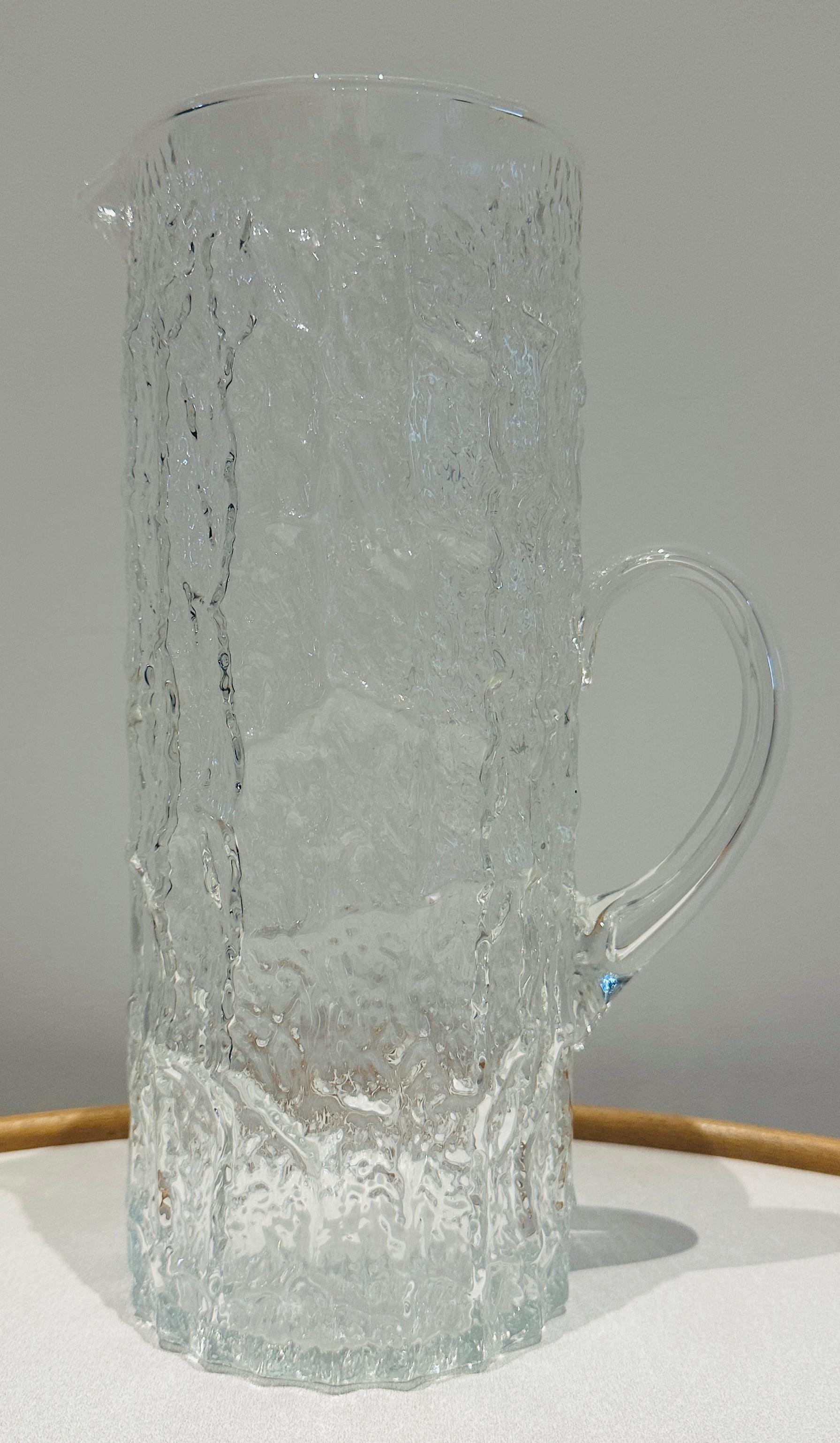 Large 1970s Scandinavian Textured 