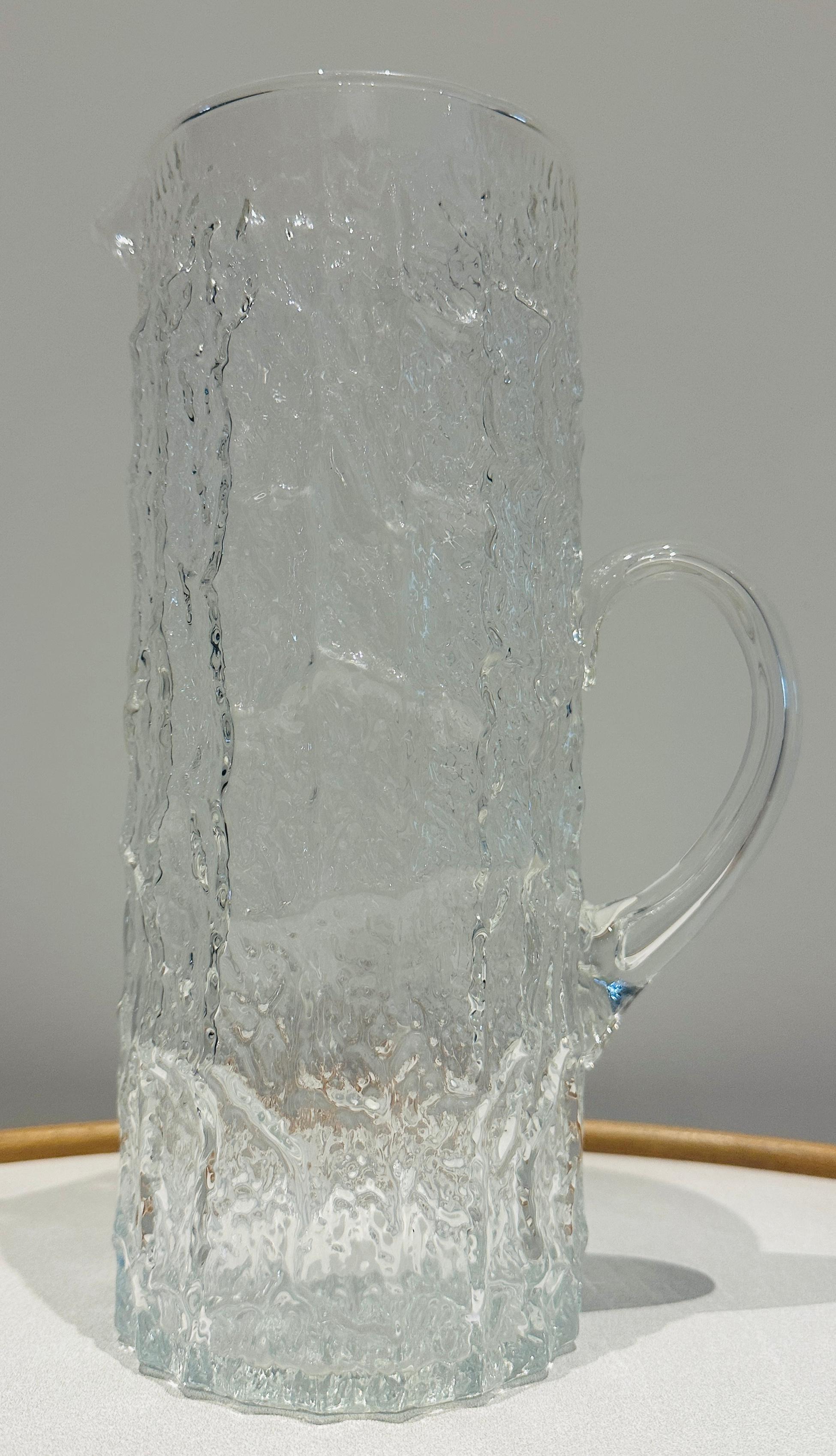 Large 1970s Scandinavian Textured 