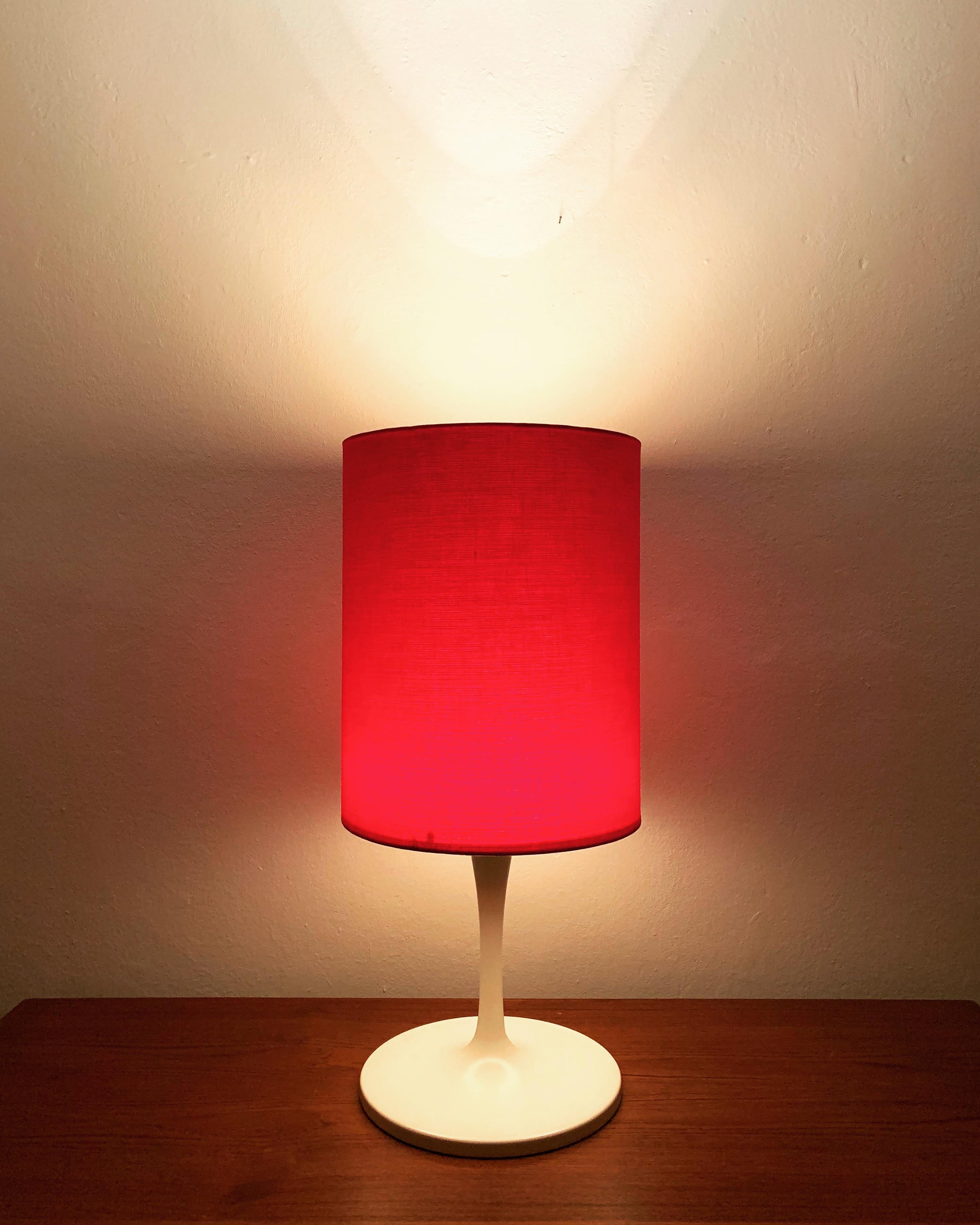 Large 1970s Space Age Table Lamp by Staff For Sale 3