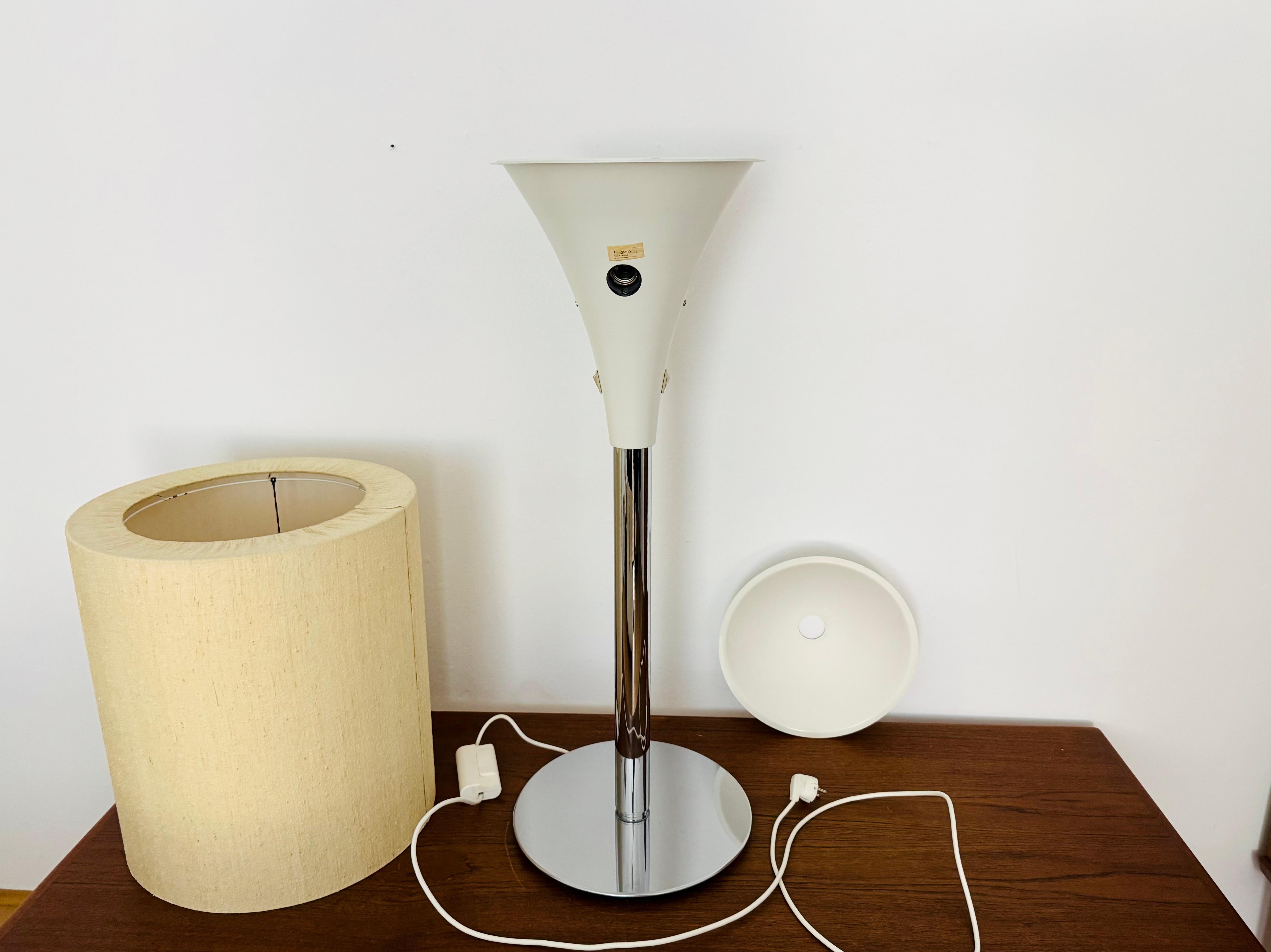 Large 1970s Space Age Table Lamp by Staff For Sale 7