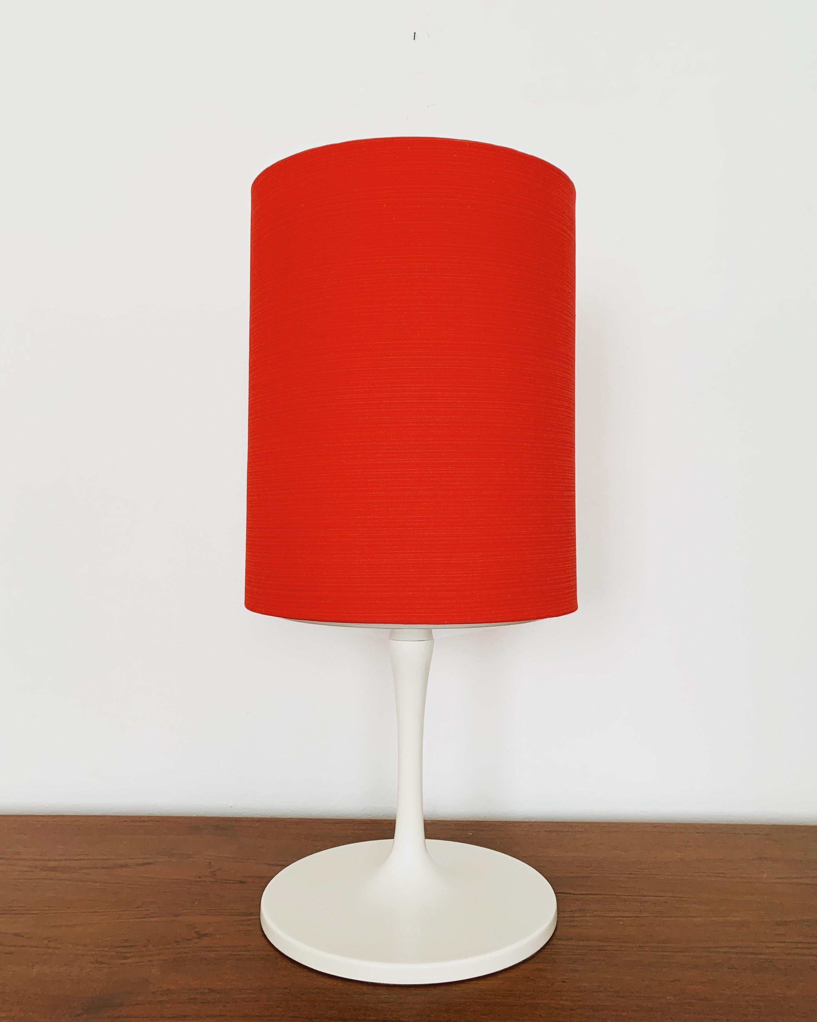 German Large 1970s Space Age Table Lamp by Staff For Sale