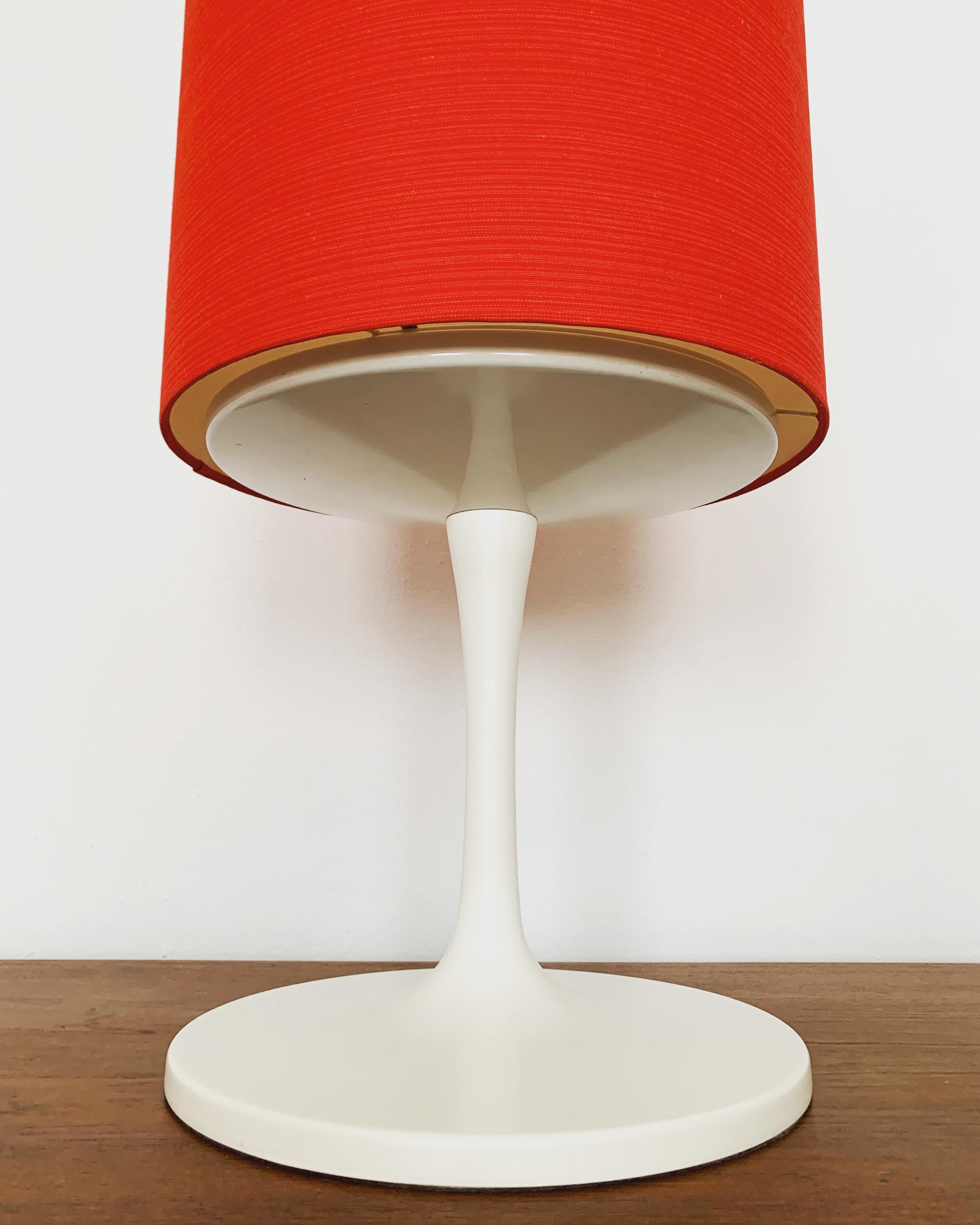 Large 1970s Space Age Table Lamp by Staff In Good Condition For Sale In München, DE