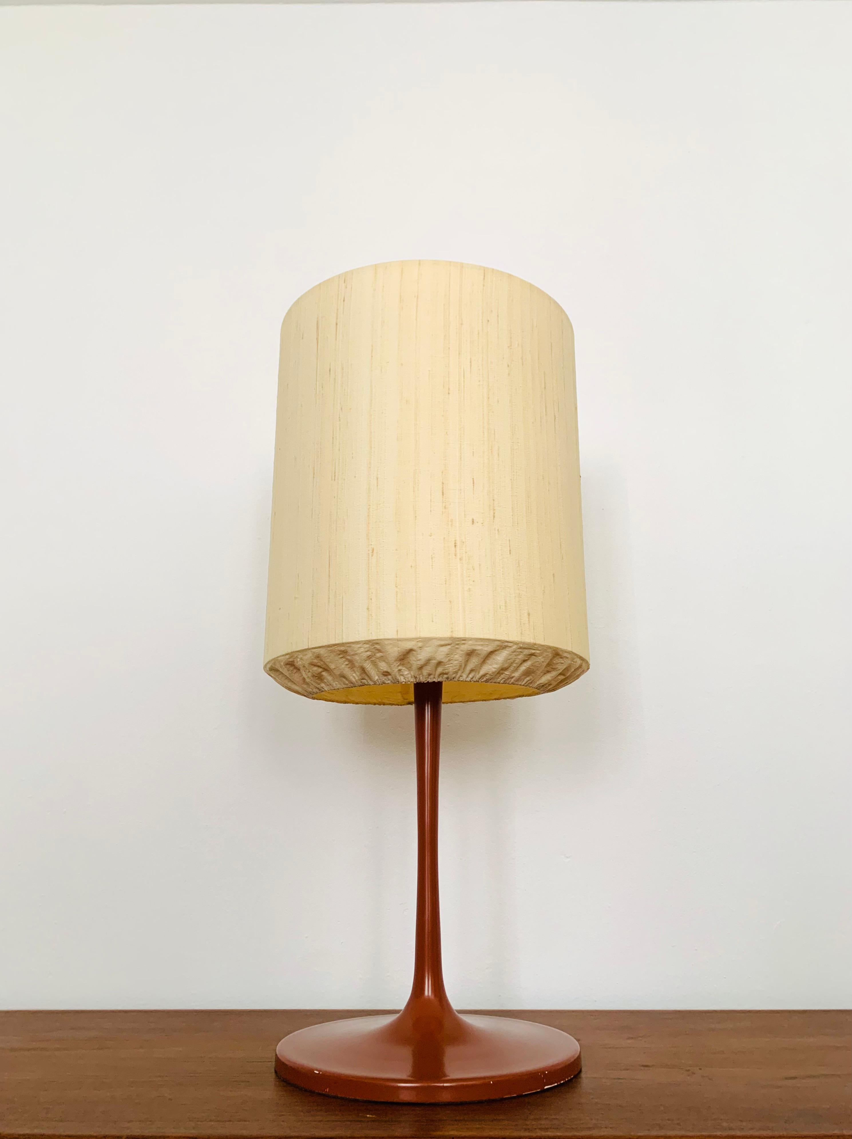 Large 1970s Space Age Table Lamp by Staff In Good Condition For Sale In München, DE
