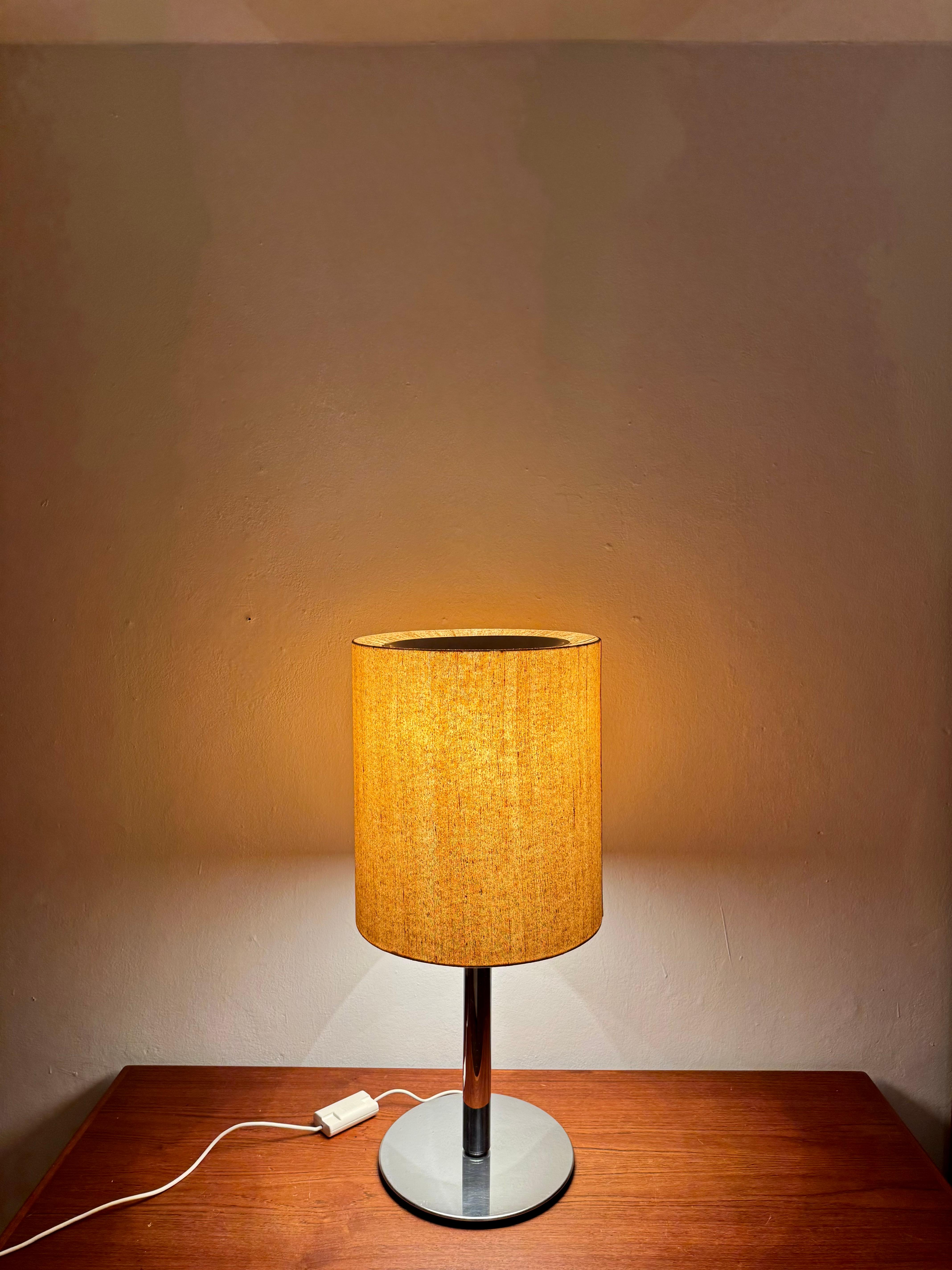 Large 1970s Space Age Table Lamp by Staff In Good Condition For Sale In München, DE