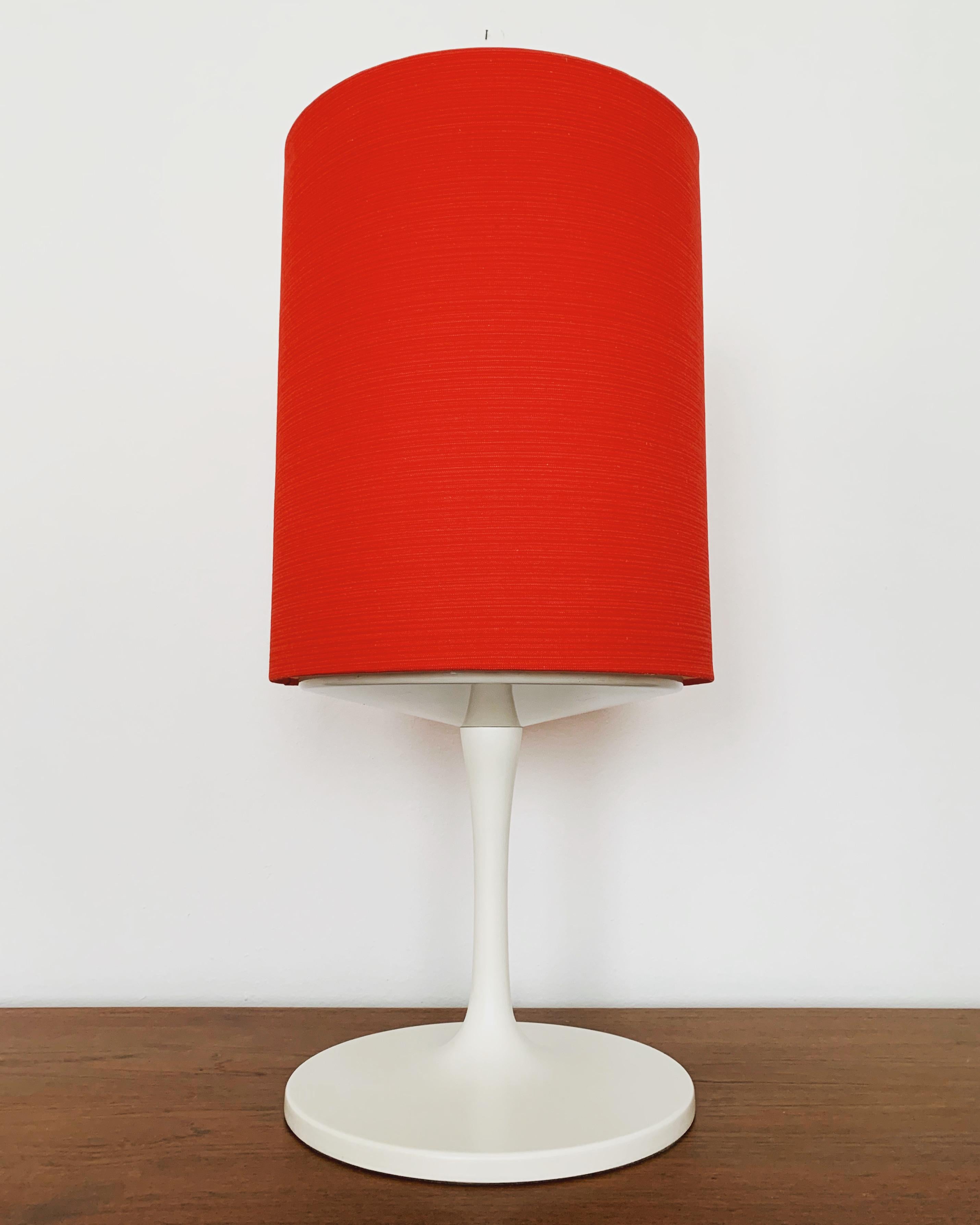Late 20th Century Large 1970s Space Age Table Lamp by Staff For Sale