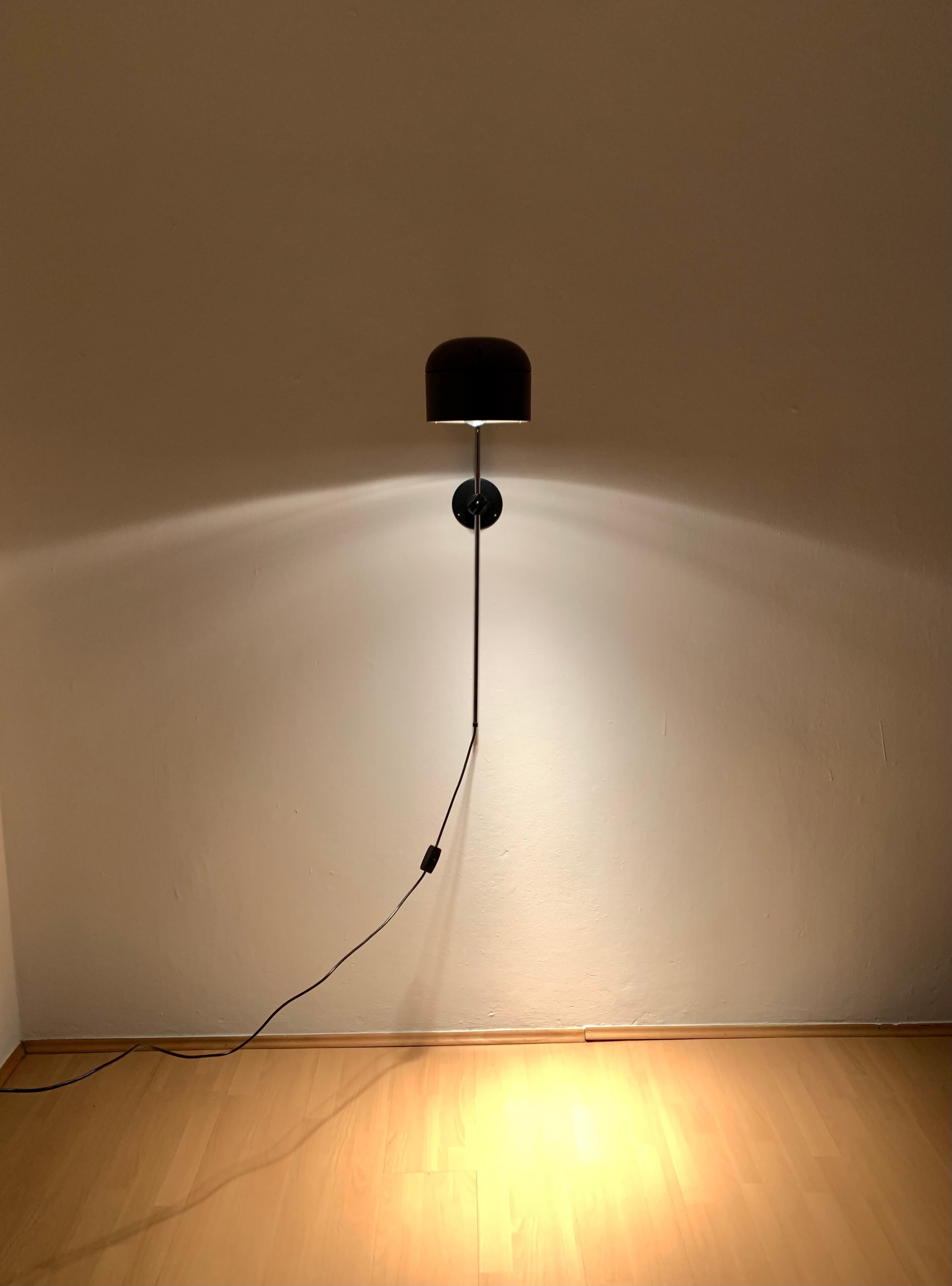 Große 1970er A Space Age Wandleuchte von Arnold Berges für Staff im Angebot 5