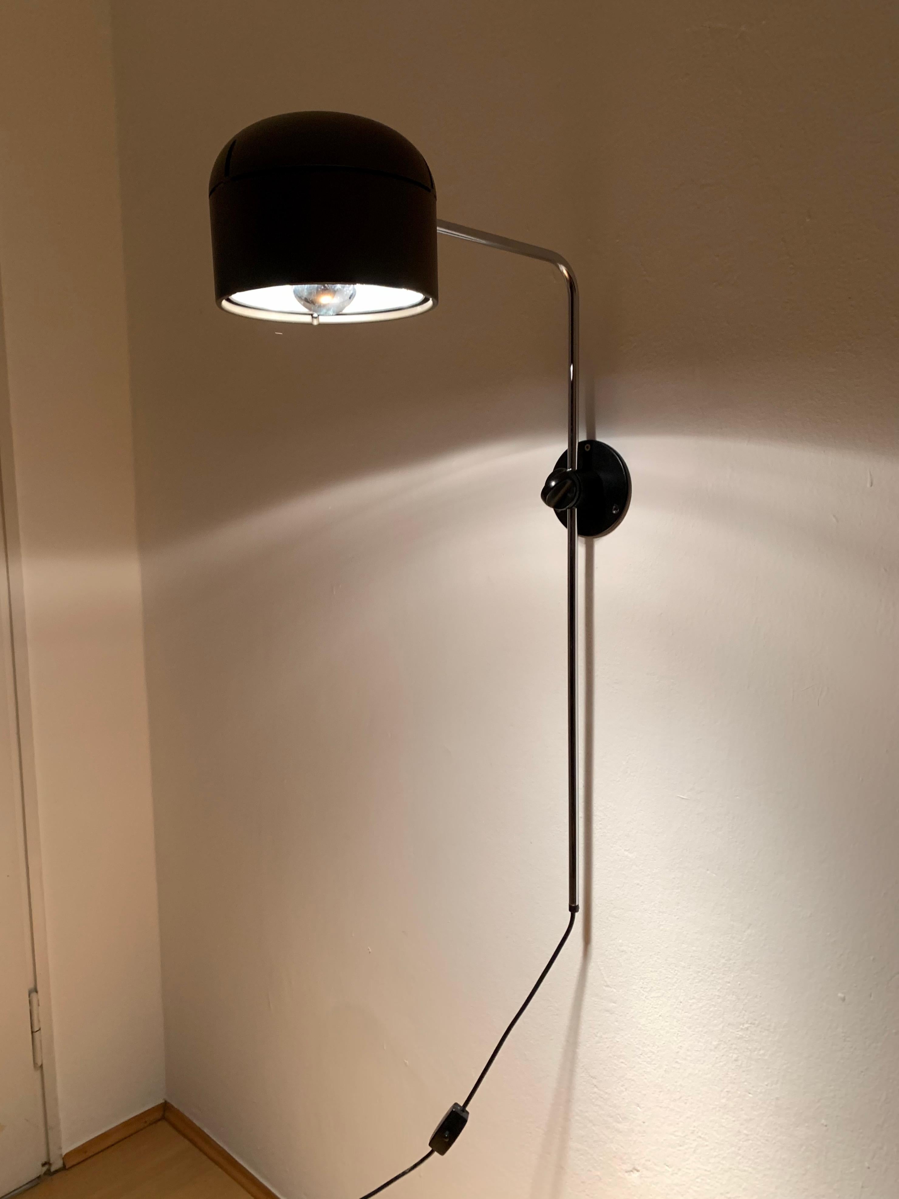 Große 1970er A Space Age Wandleuchte von Arnold Berges für Staff im Angebot 7