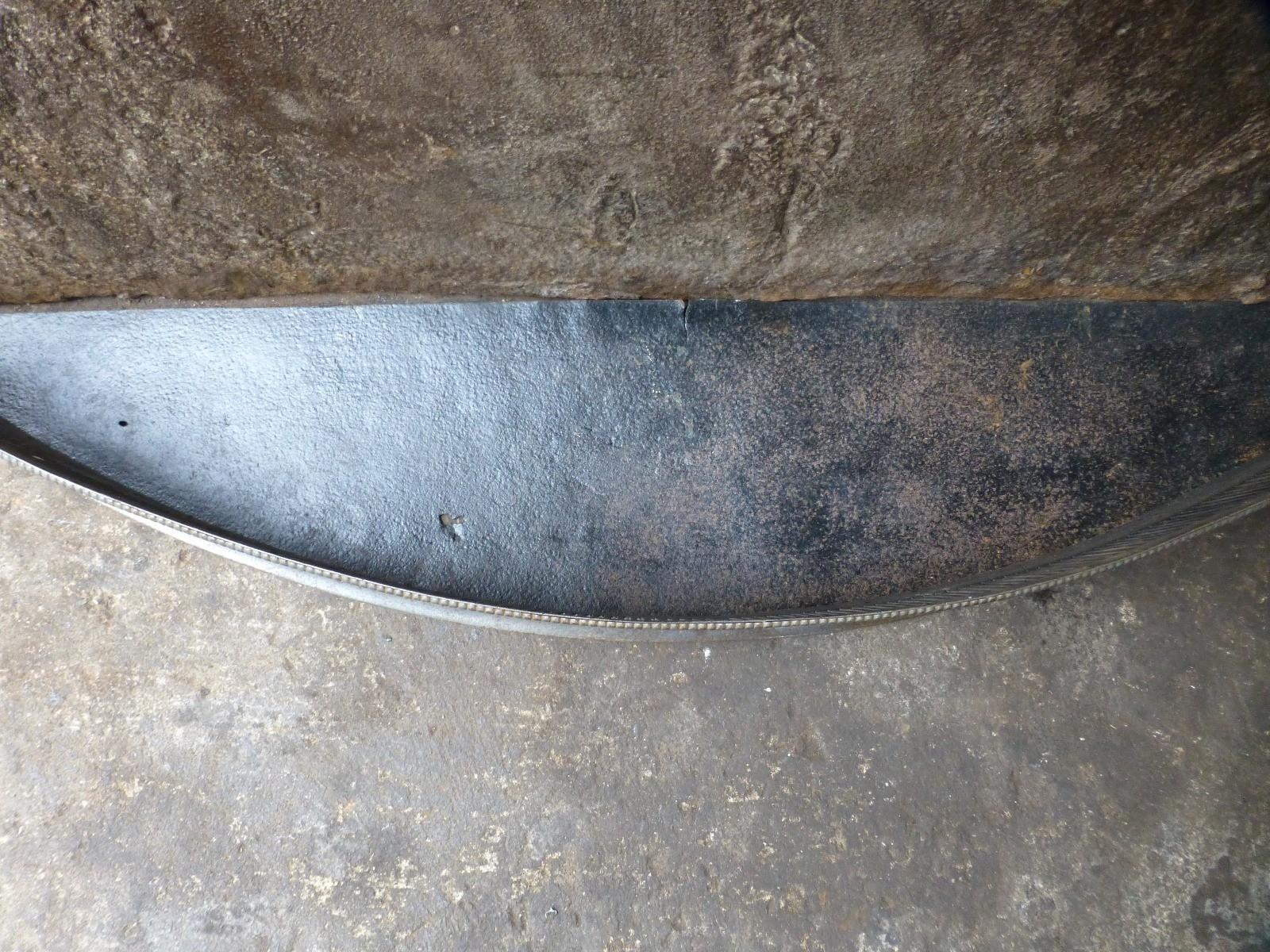 XIXe siècle Grand Fender d'époque néoclassique en acier poli anglais du C.C. en vente
