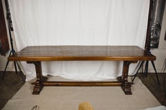Large 19th Century French Oak Refectory Table