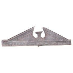 Large 19th C Overdoor Pediment